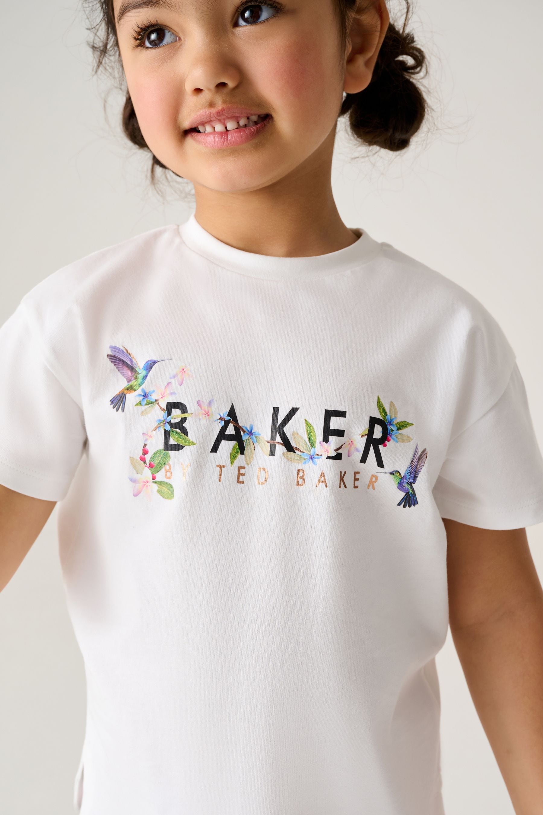 Baker by Ted Baker Navy Graphic T-Shirt and Legging Set