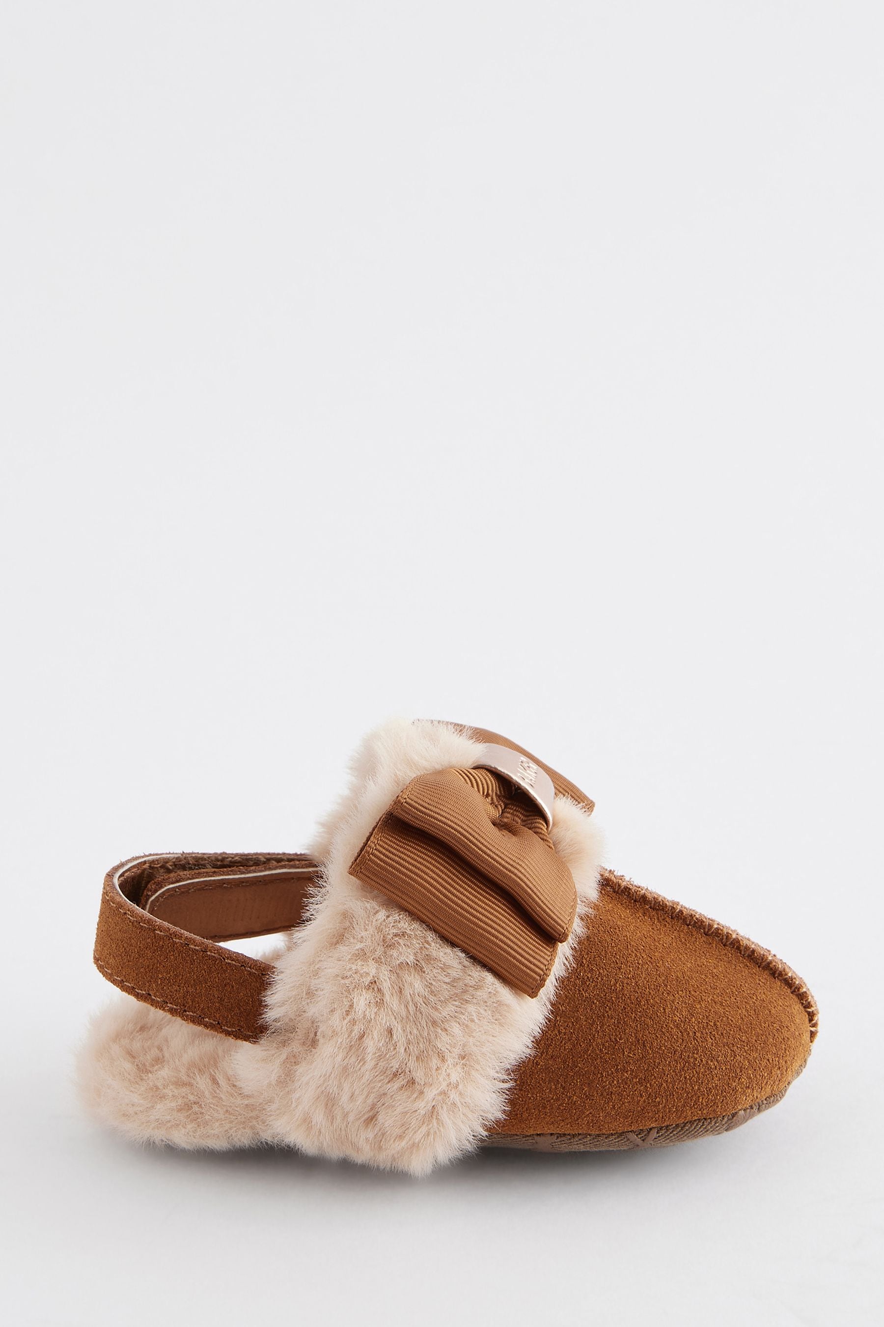 Baker by Ted Baker Baby Girls Faux Fur Padder Mules