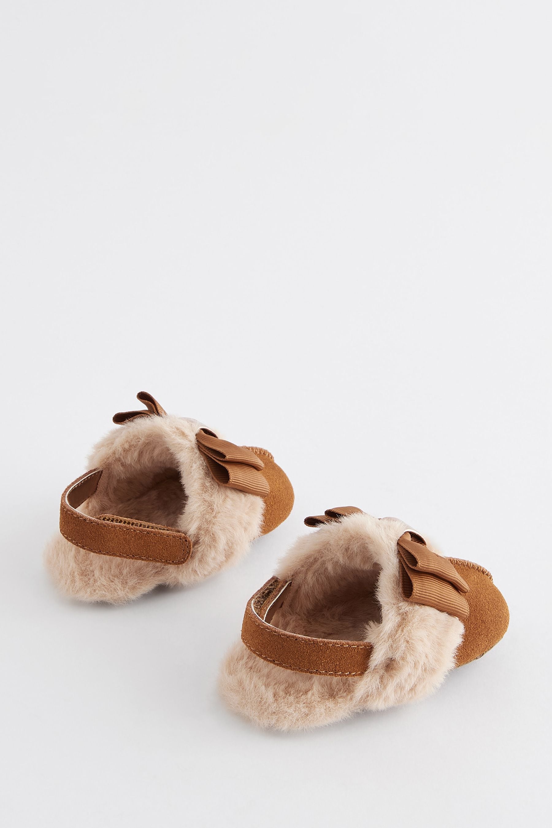 Baker by Ted Baker Baby Girls Faux Fur Padder Mules