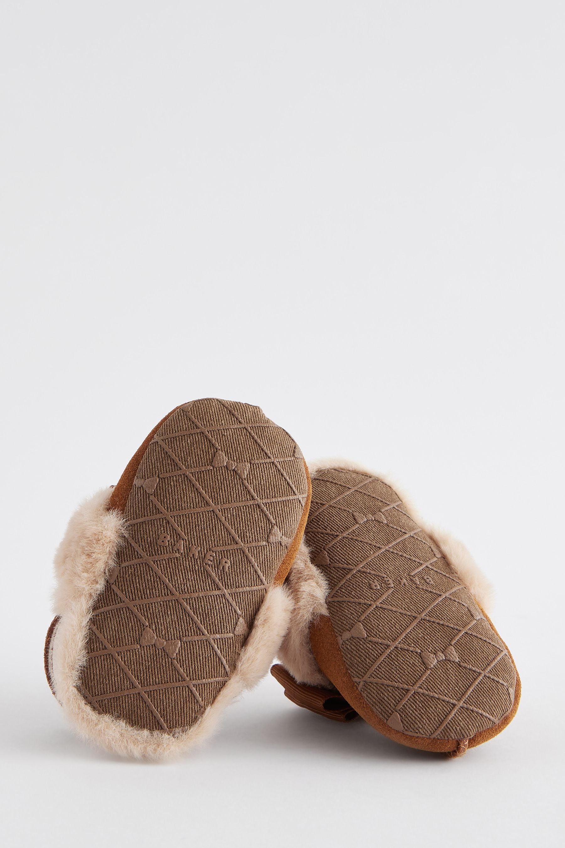 Baker by Ted Baker Baby Girls Faux Fur Padder Mules