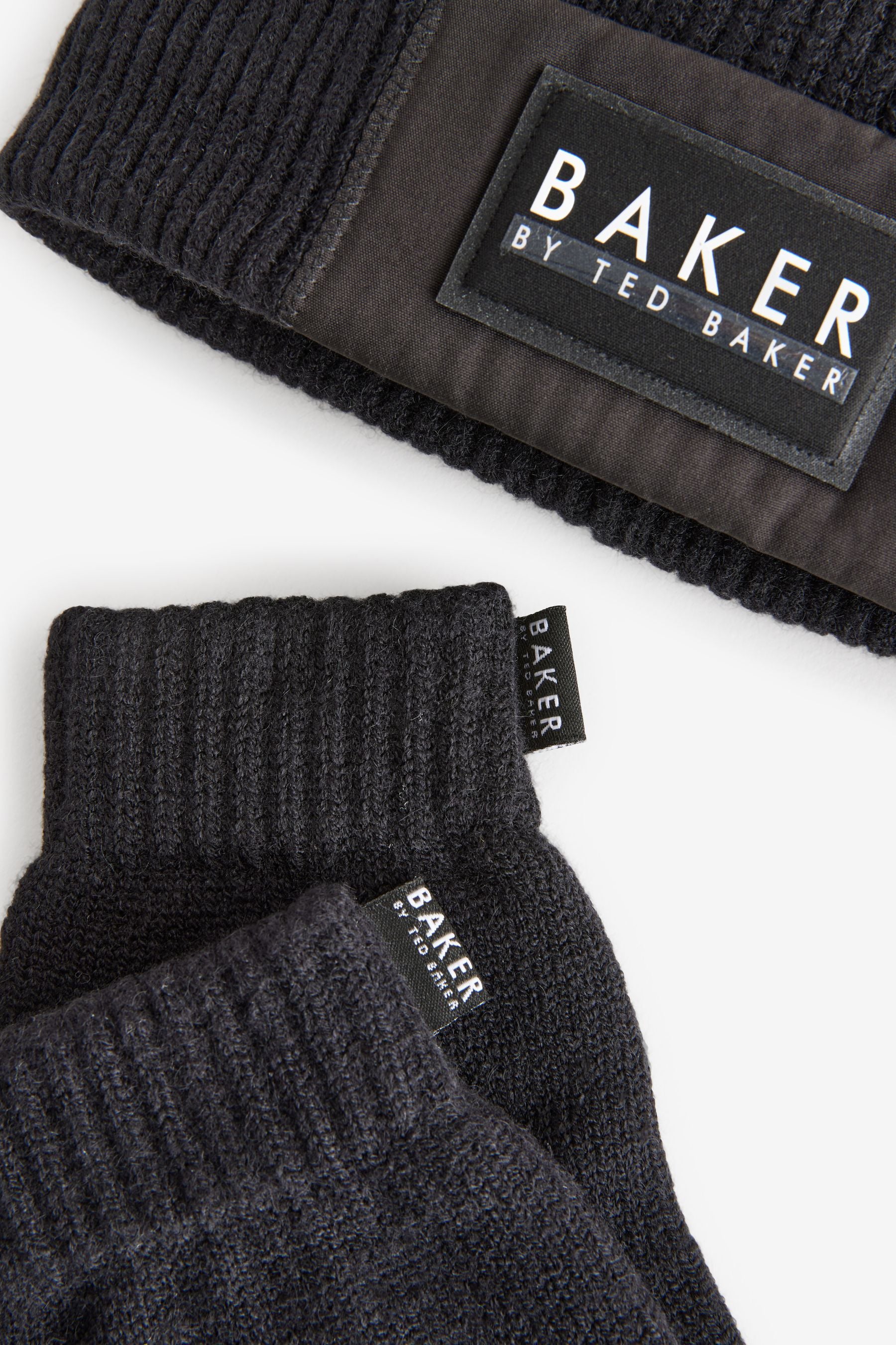 Baker by Ted Baker Boys Beanie and Gloves Set