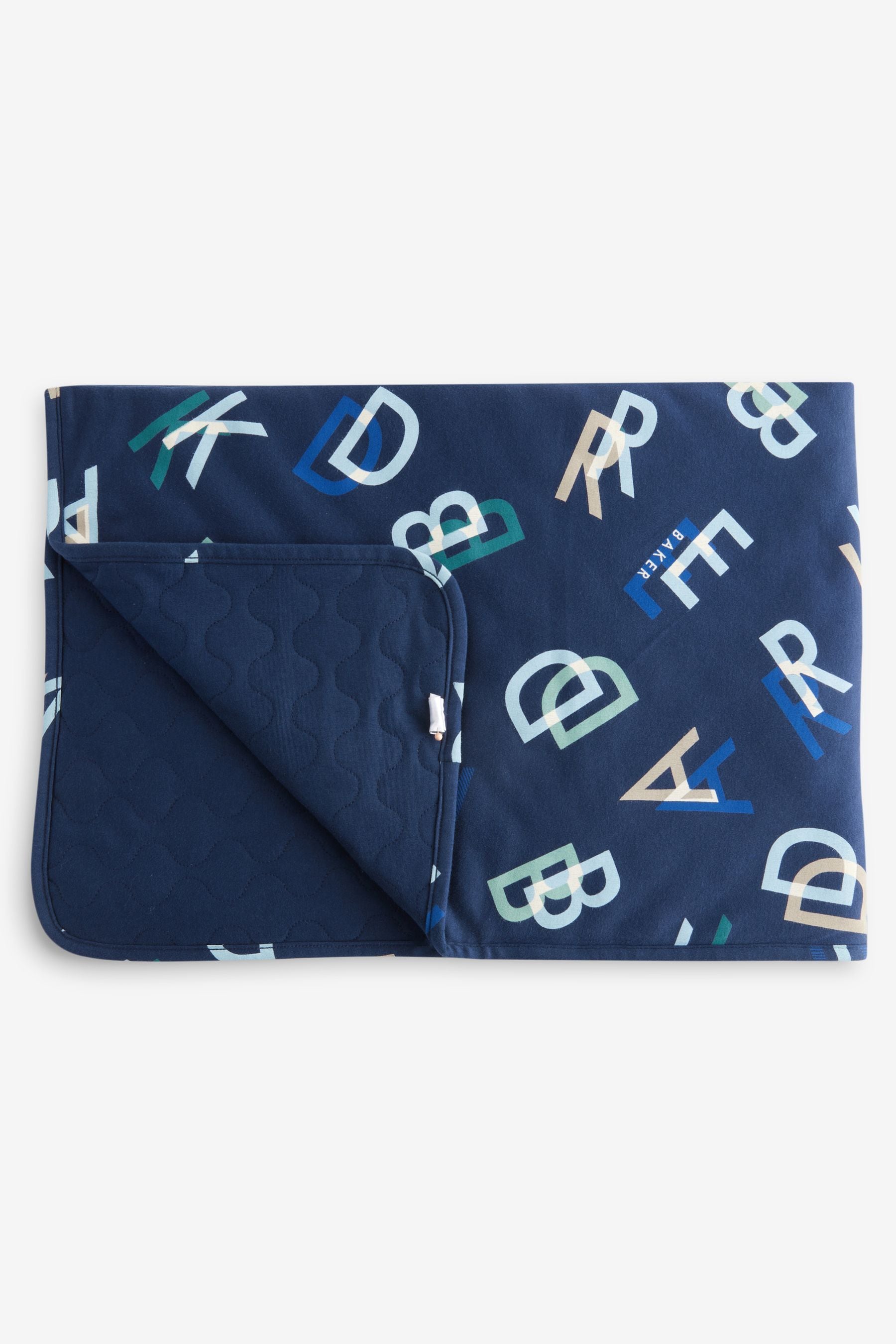 Baker by Ted Baker Boys 100% Cotton Navy Blanket