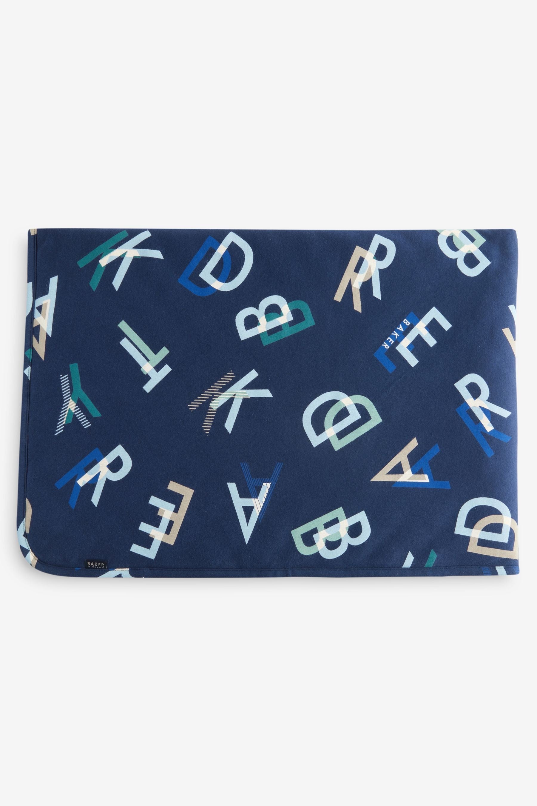 Baker by Ted Baker Boys 100% Cotton Navy Blanket