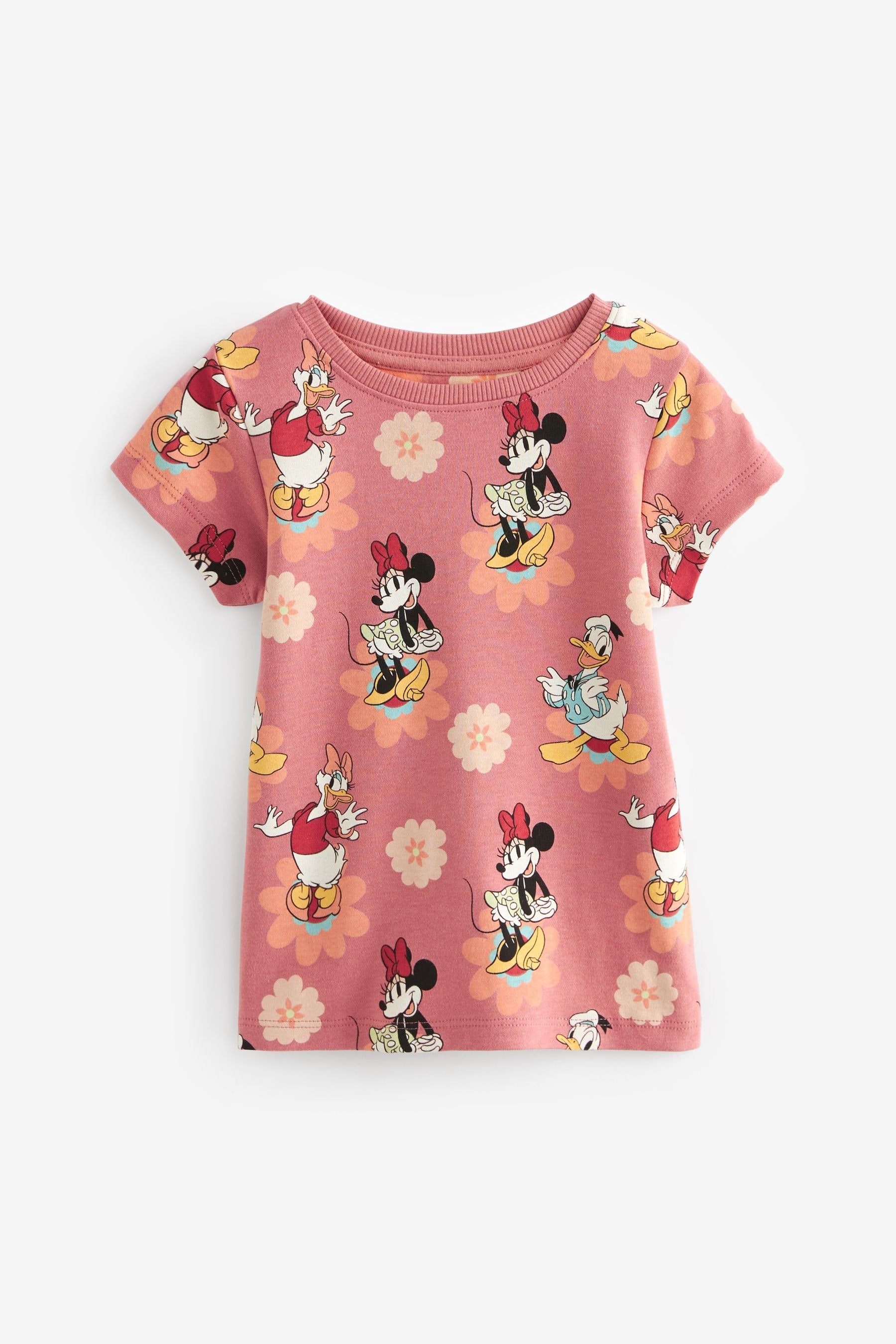 Pink/ Rust Minnie Mouse License Pyjamas 2 Pack (9mths-10yrs)