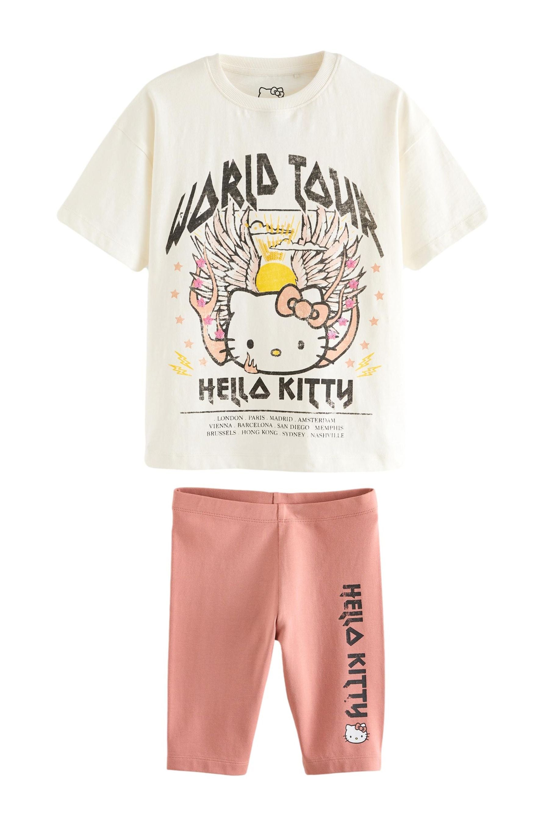 White Hello Kitty Short Pyjamas 1 Pack (3-14yrs)