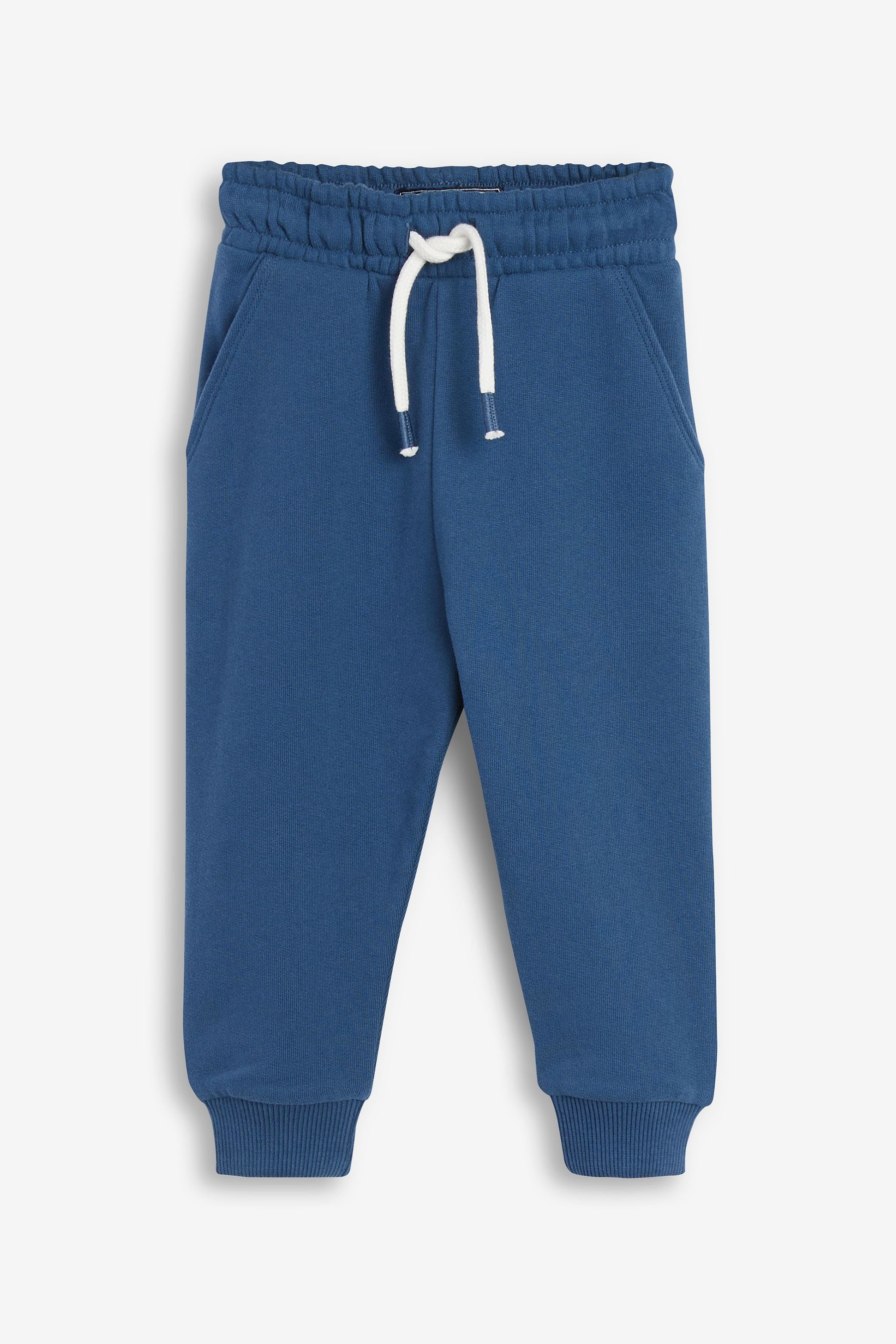 Blue Soft Touch Jersey Joggers (6mths-7yrs)