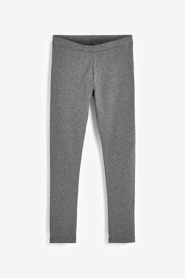 Charcoal Grey Long Length Leggings (3-16yrs)