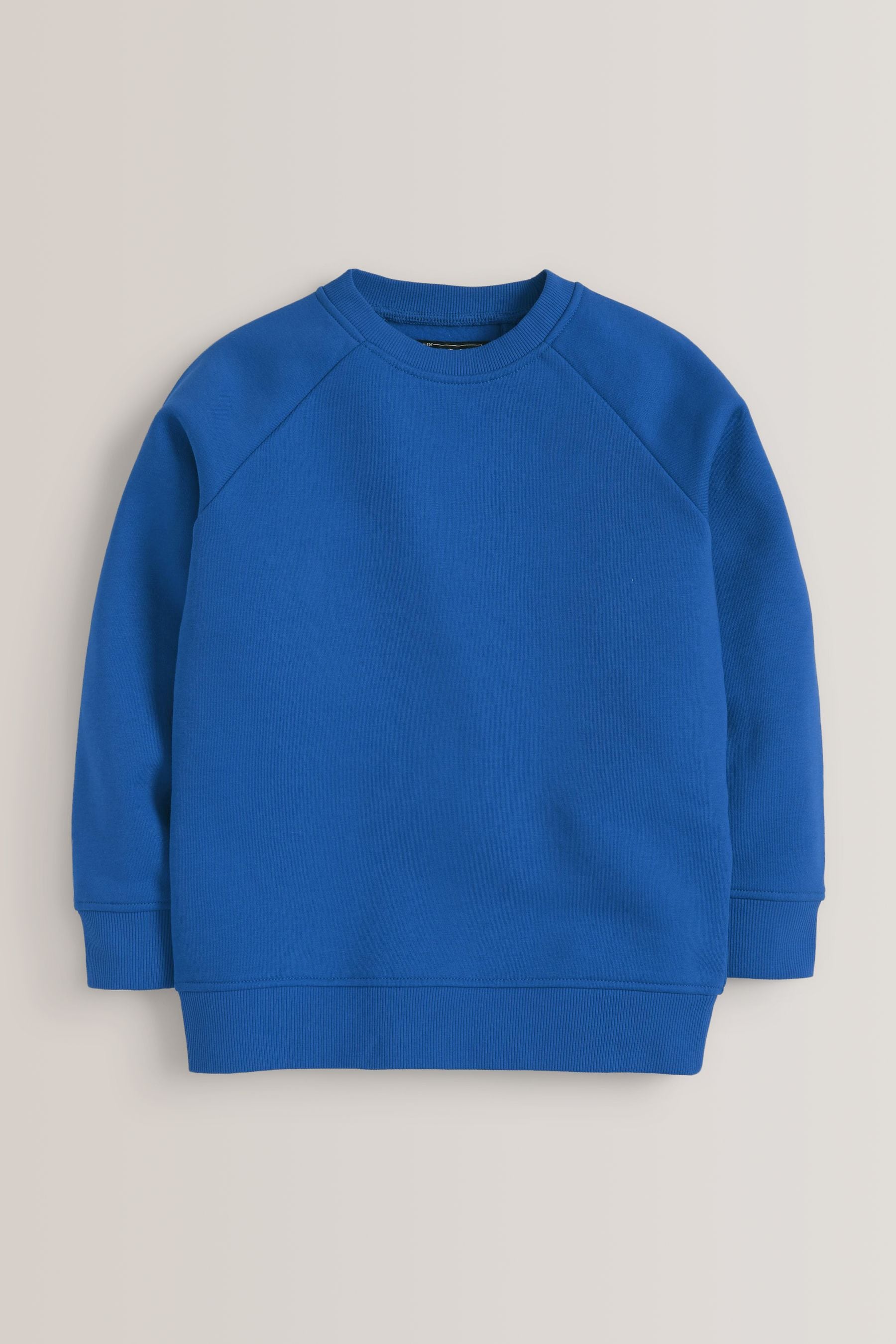 Blue 2 Pack Crew Neck School Sweater (3-16yrs)