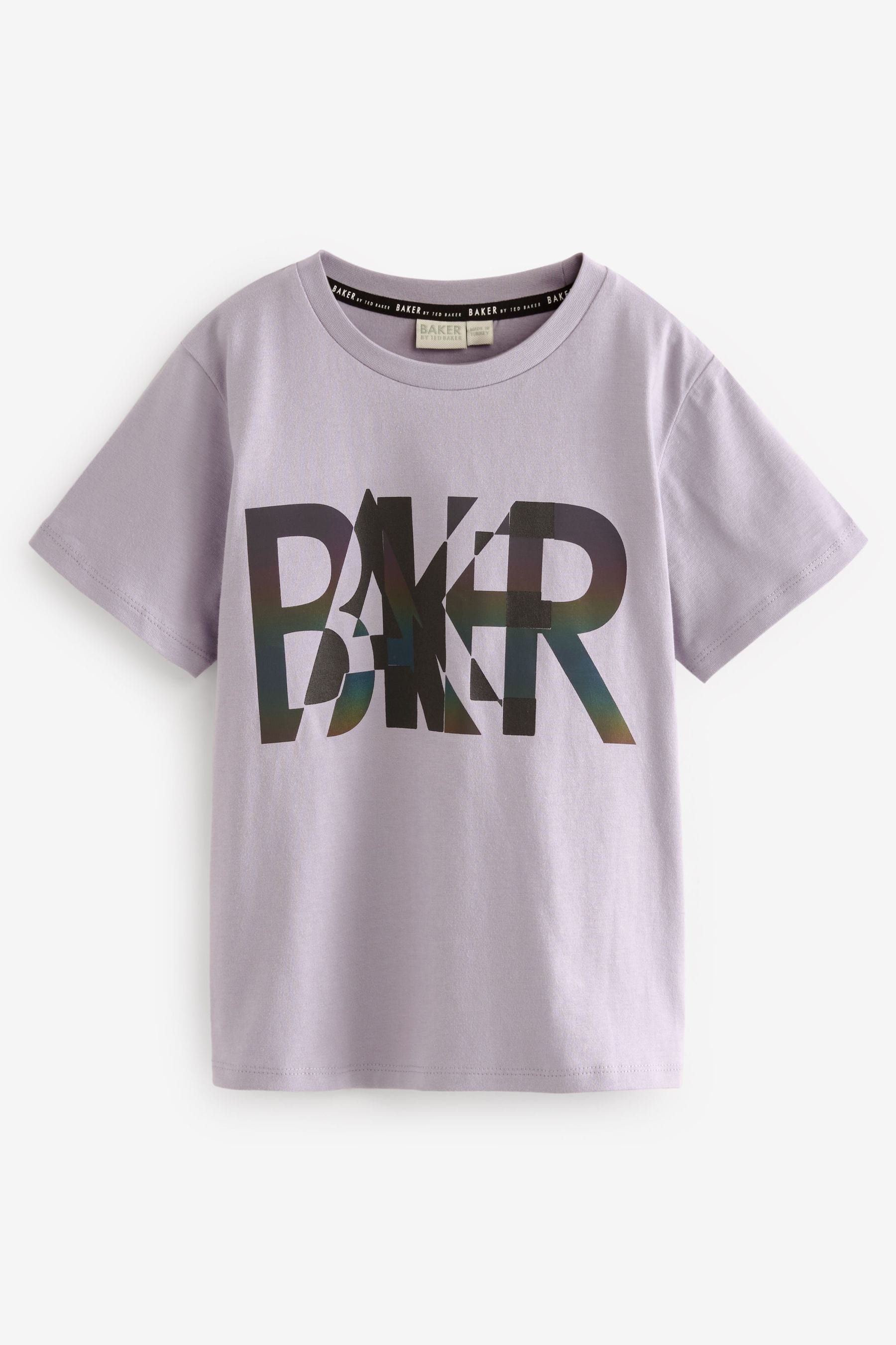 Baker by Ted Baker Purple Graphic T-Shirt