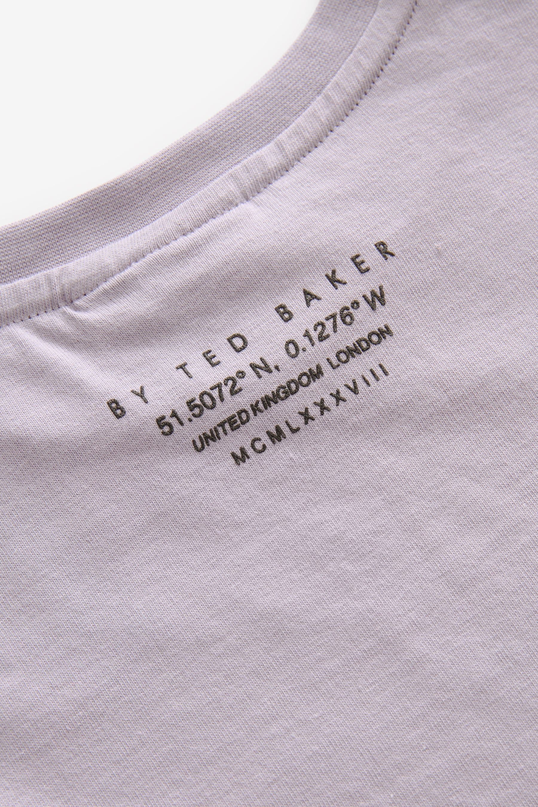 Baker by Ted Baker Purple Graphic T-Shirt