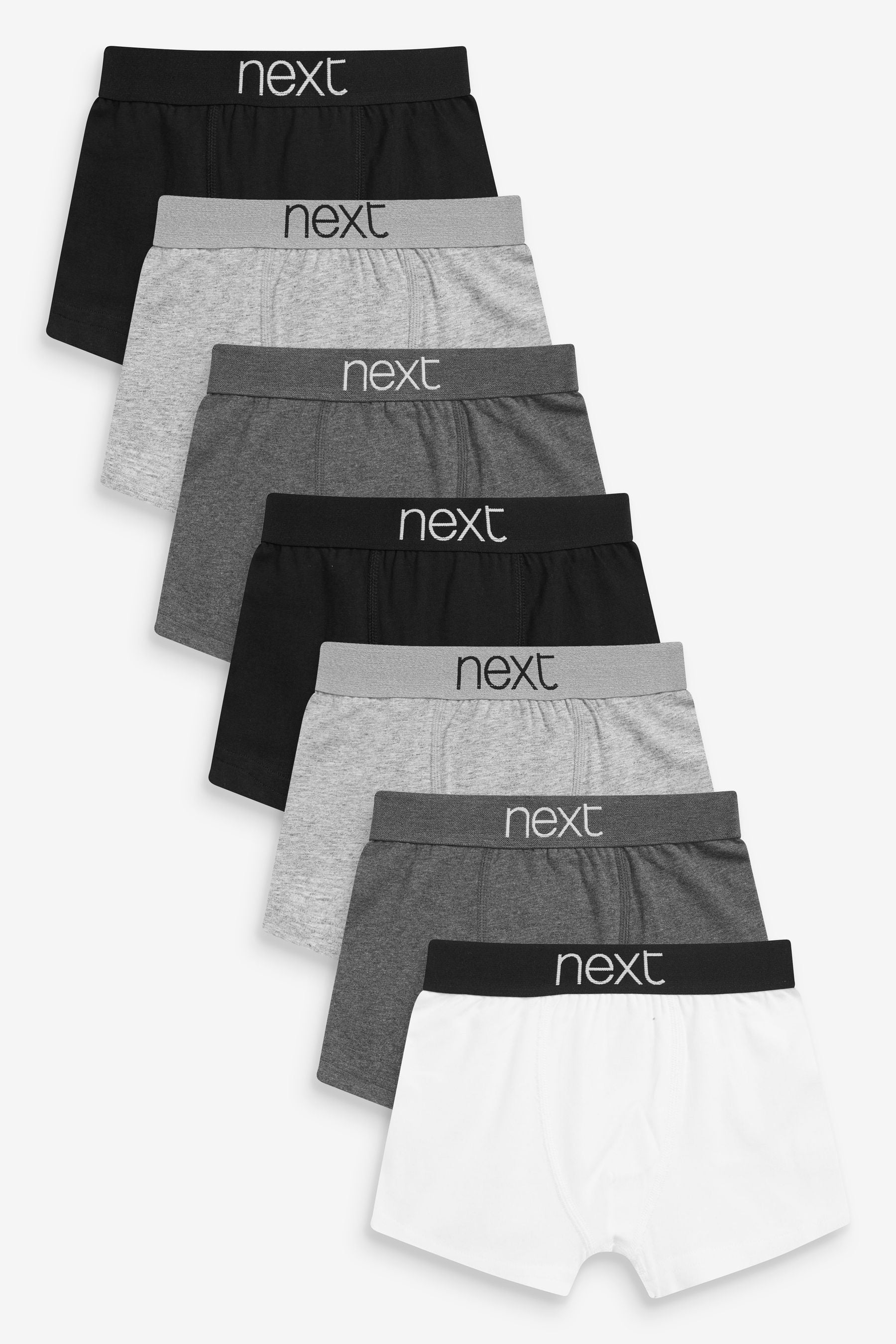 Monochrome 7 Pack Trunks (2-16yrs)