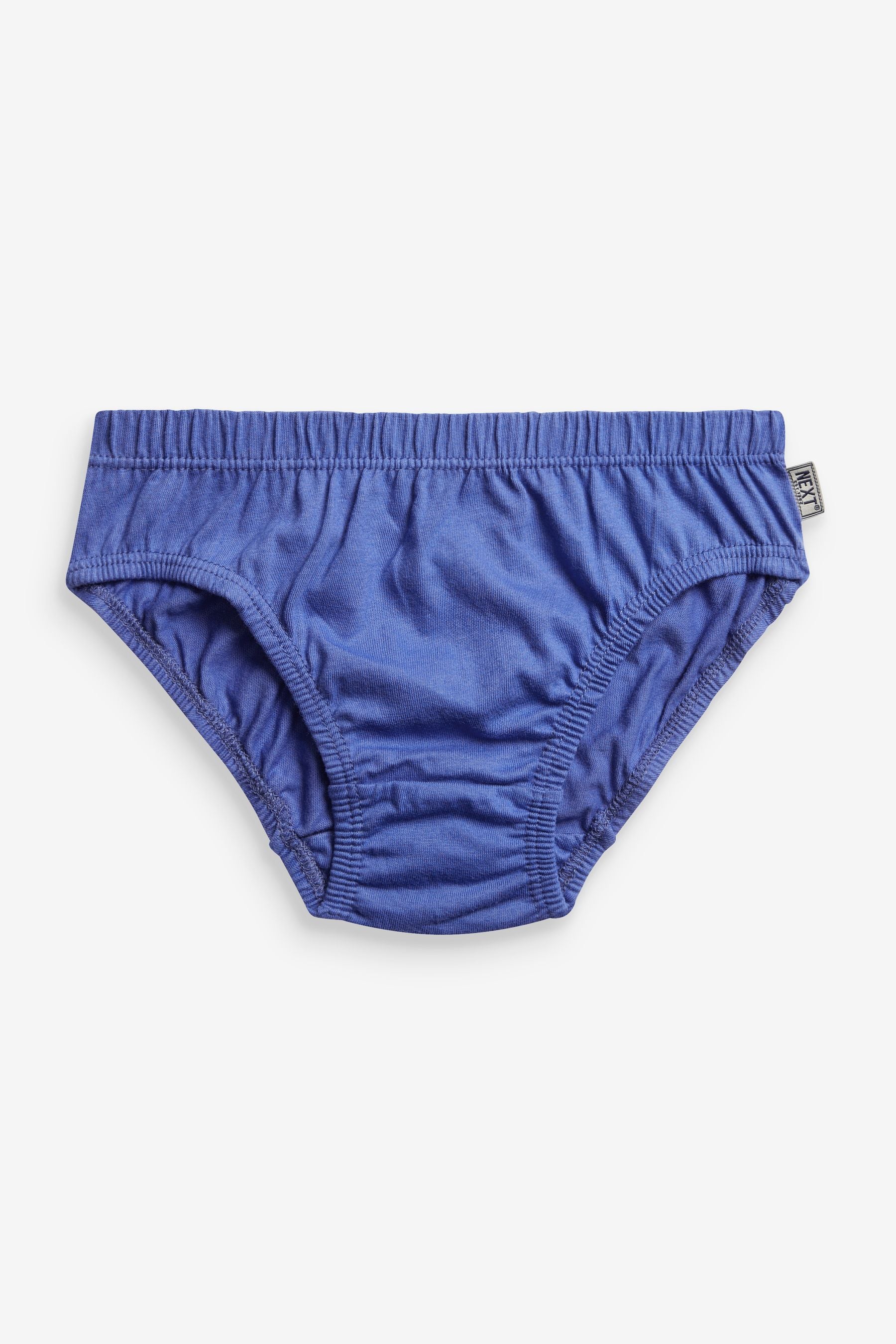 Blue 100% Cotton Briefs 7 Pack (1.5-16yrs)