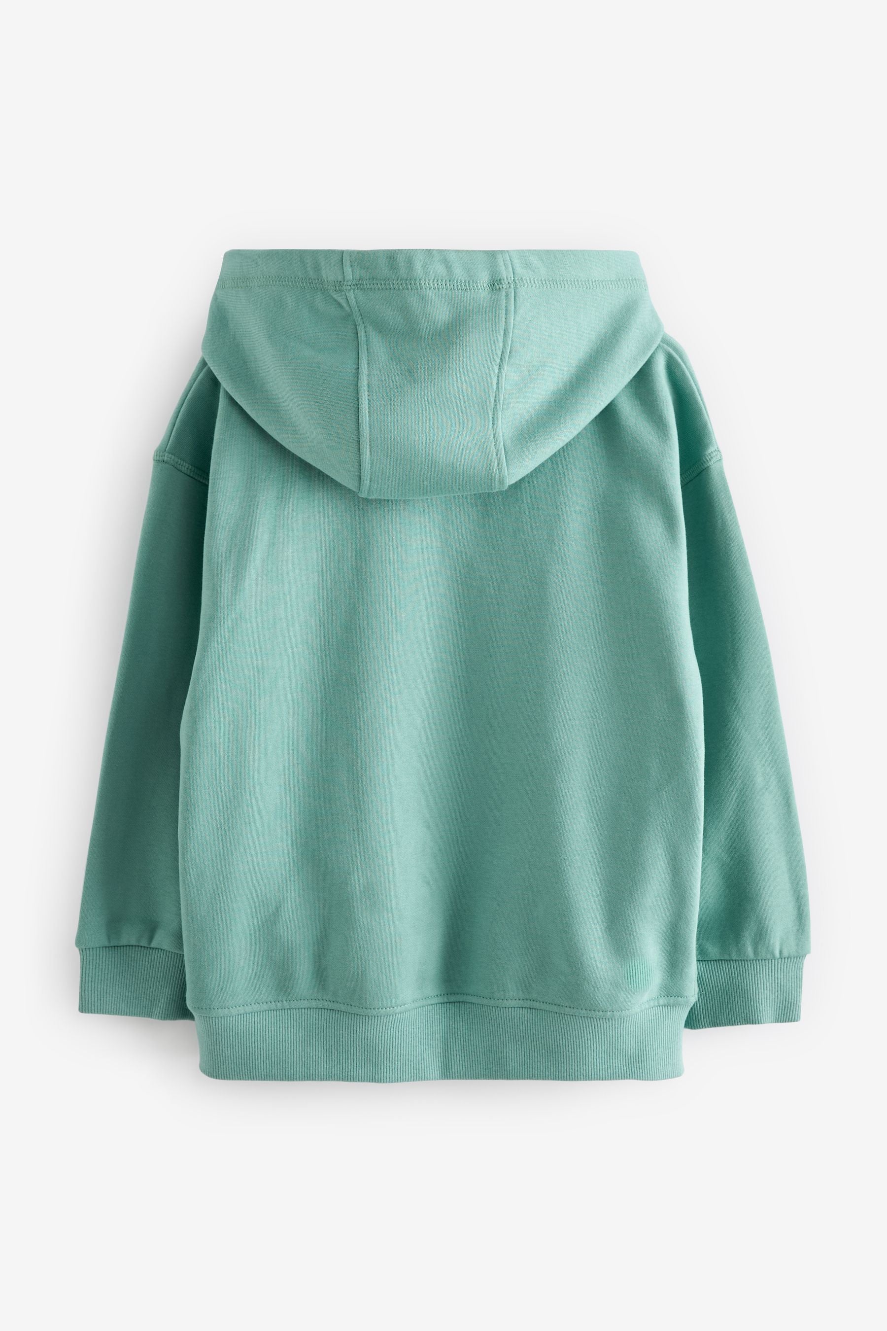 Mineral Green Dragon Graphic Hoodie (3-16yrs)