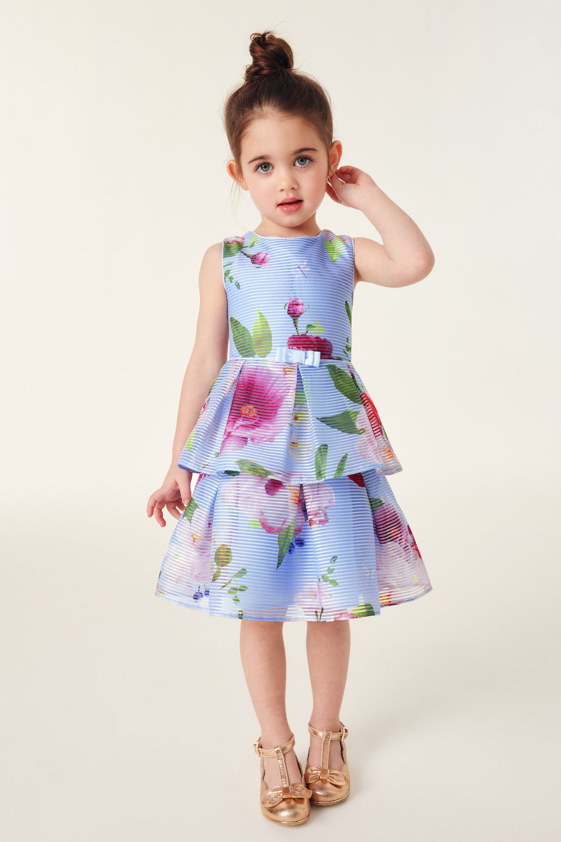 Baker by Ted Baker Floral Striped Dress