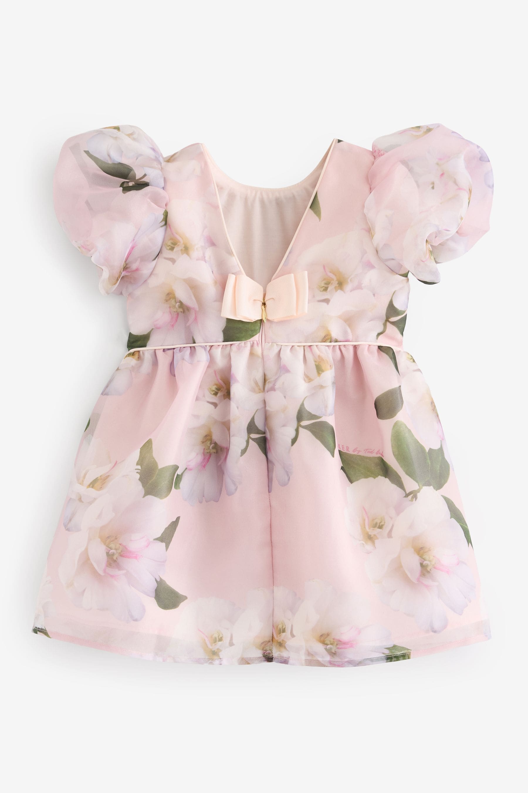 Pink Baker by Ted Baker Pink Floral Organza Dress