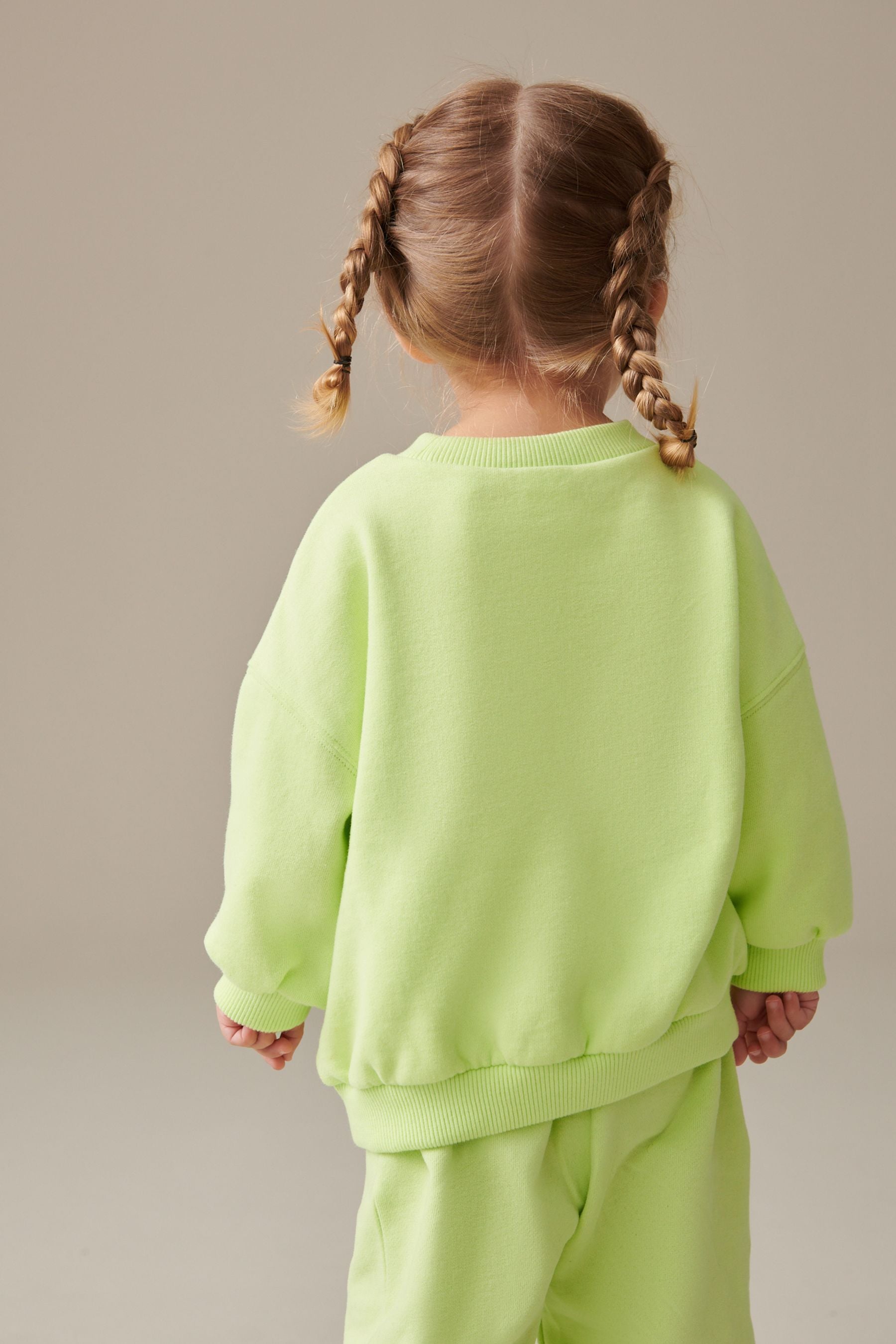 Lime Green Sweatshirt (3mths-7yrs)