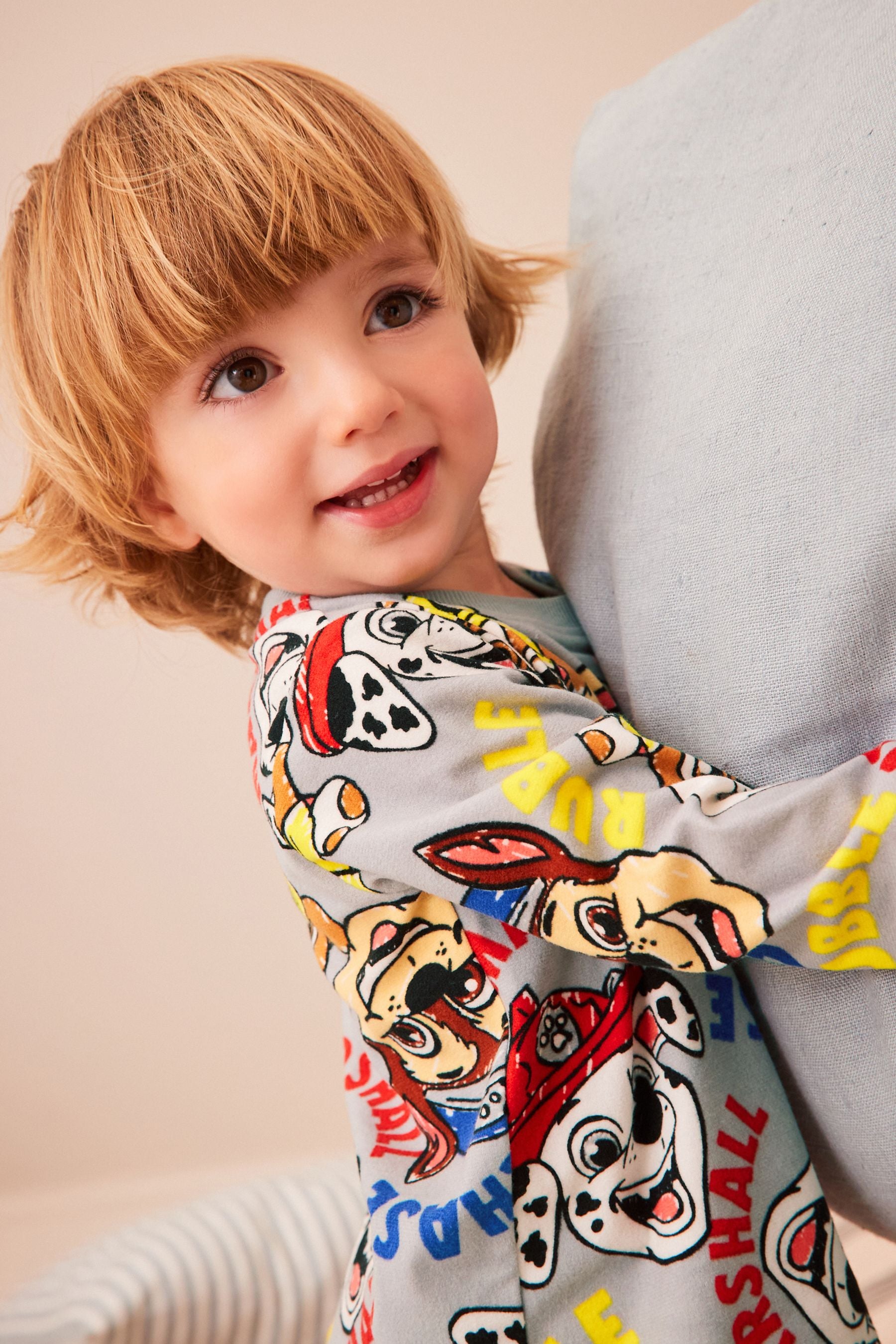 PAW Patrol Multi Soft Touch Fleece With Elastane Pyjamas (9mths-8yrs)