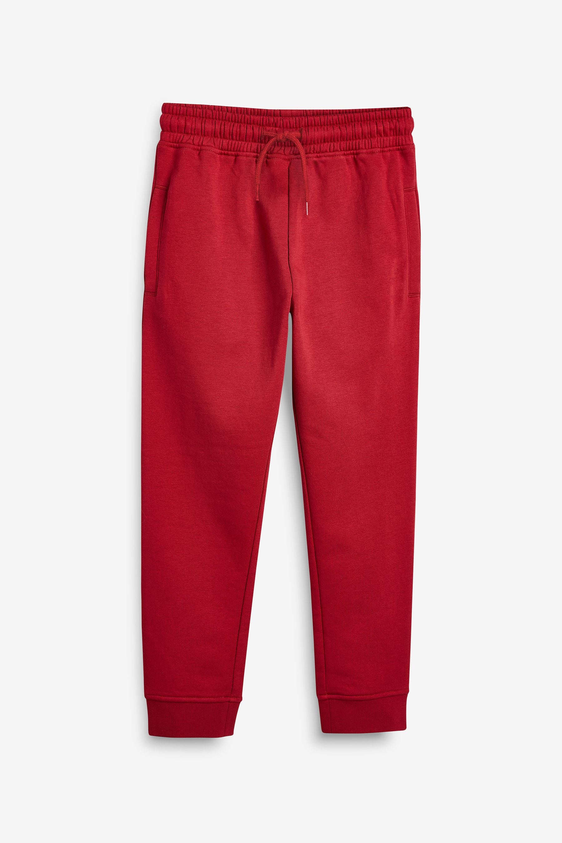 Red Slim Fit Cuffed Joggers (3-16yrs)