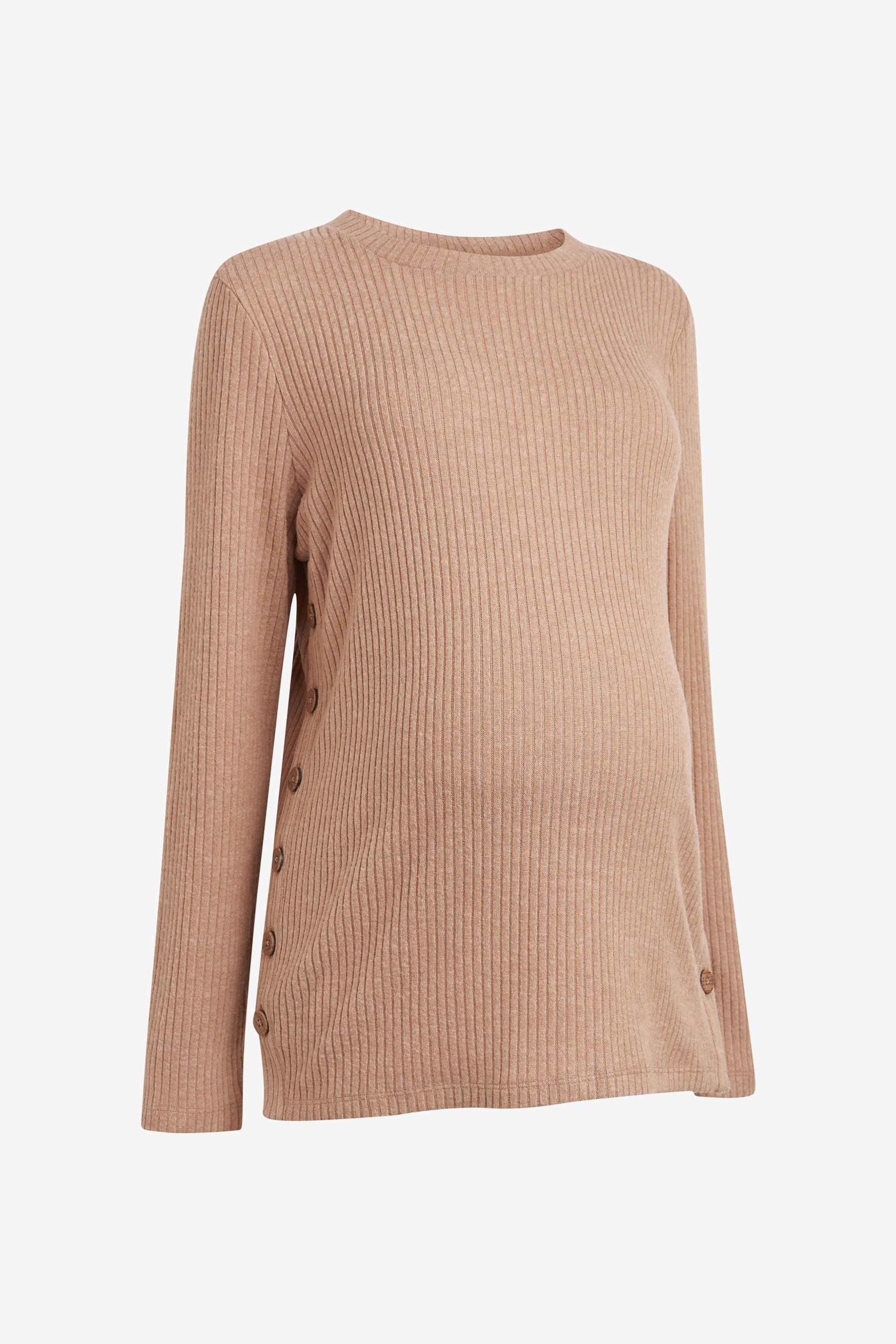 Neutral Maternity/Nursing Cosy Feel Top