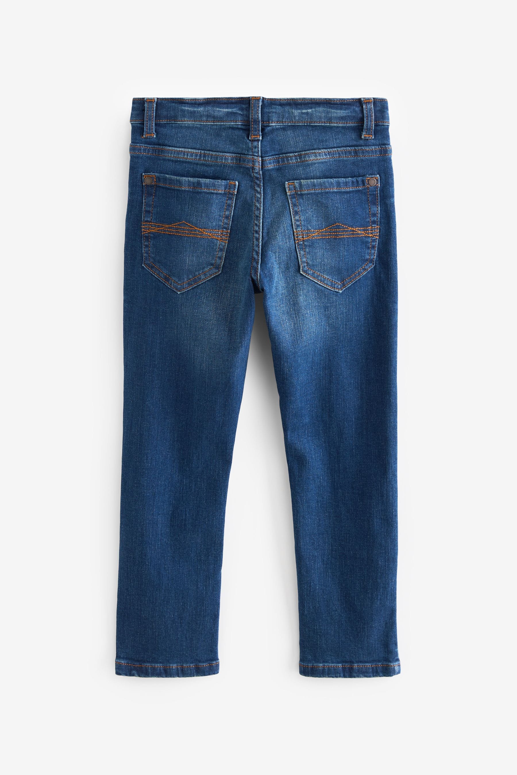 Blue Skinny Fit Stretch Jeans (3-17yrs)