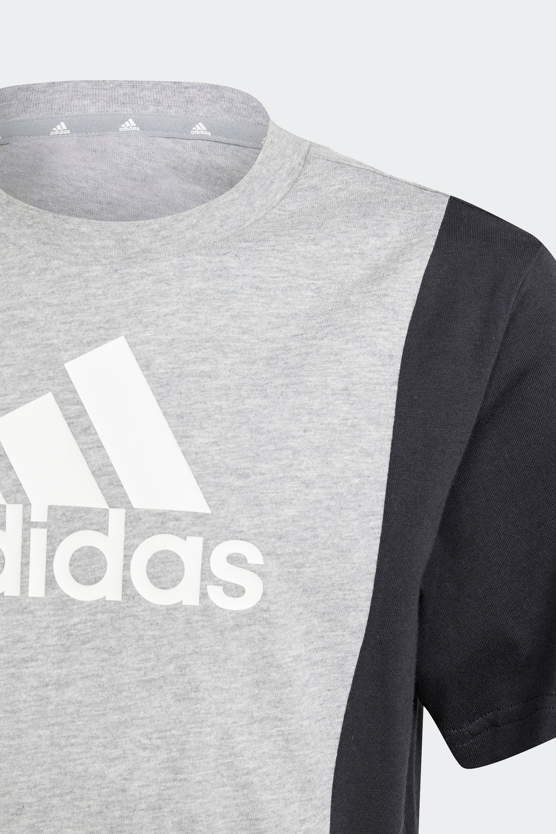 Black adidas Kids Sportswear Essentials Colourblock T-Shirts Set