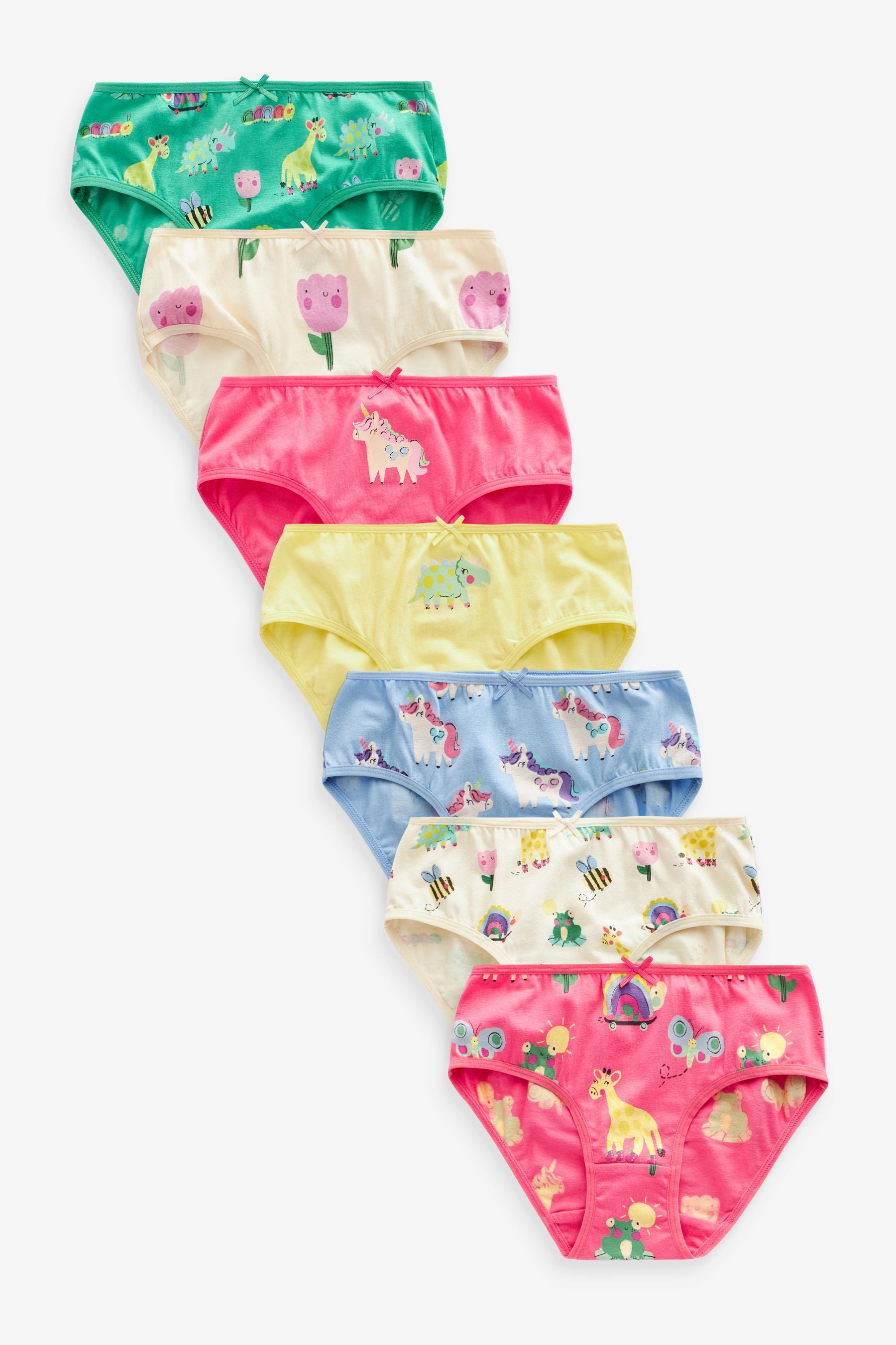 Bright Print Briefs 7 Pack (1.5-16yrs)