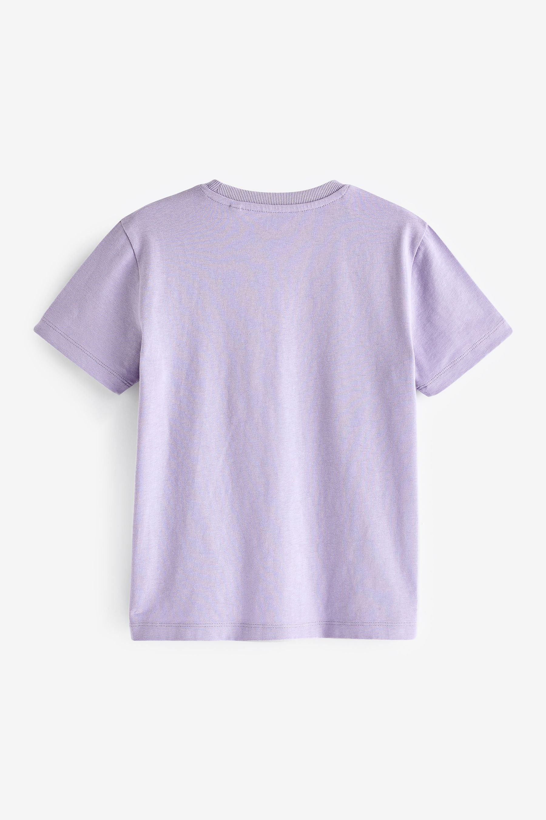 Purple Lilac Regular Fit Short Sleeve T-Shirt (3-16yrs)