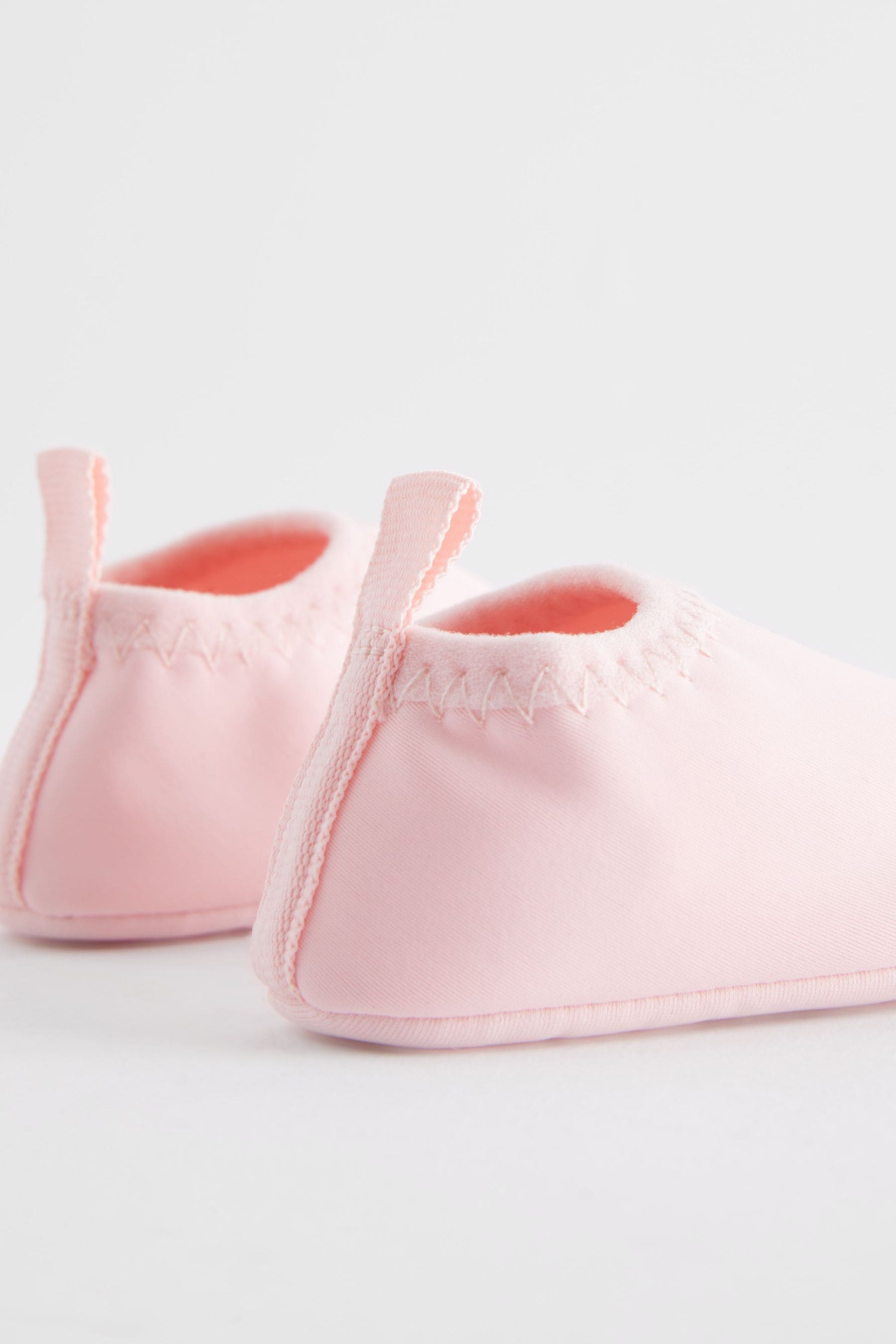 Pink Swim Sock Baby Shoes (0-24mths)