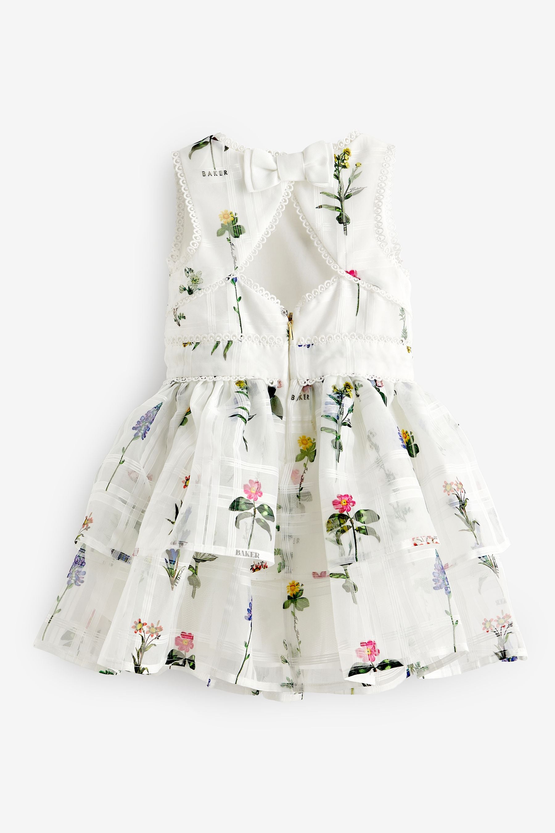 Baker by Ted Baker Floral Burnout Dress