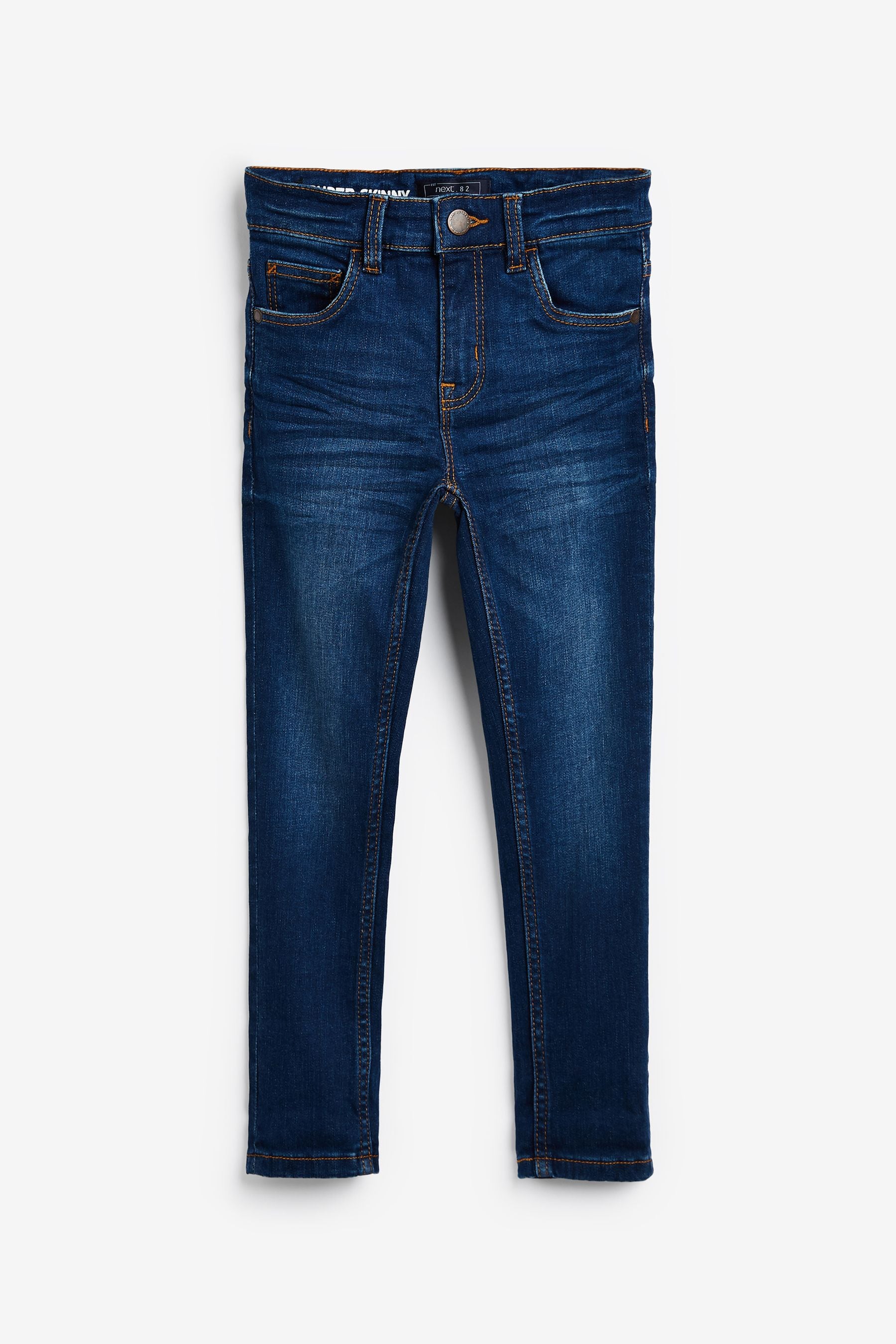 Blue Super Skinny Fit Stretch Jeans (3-17yrs)