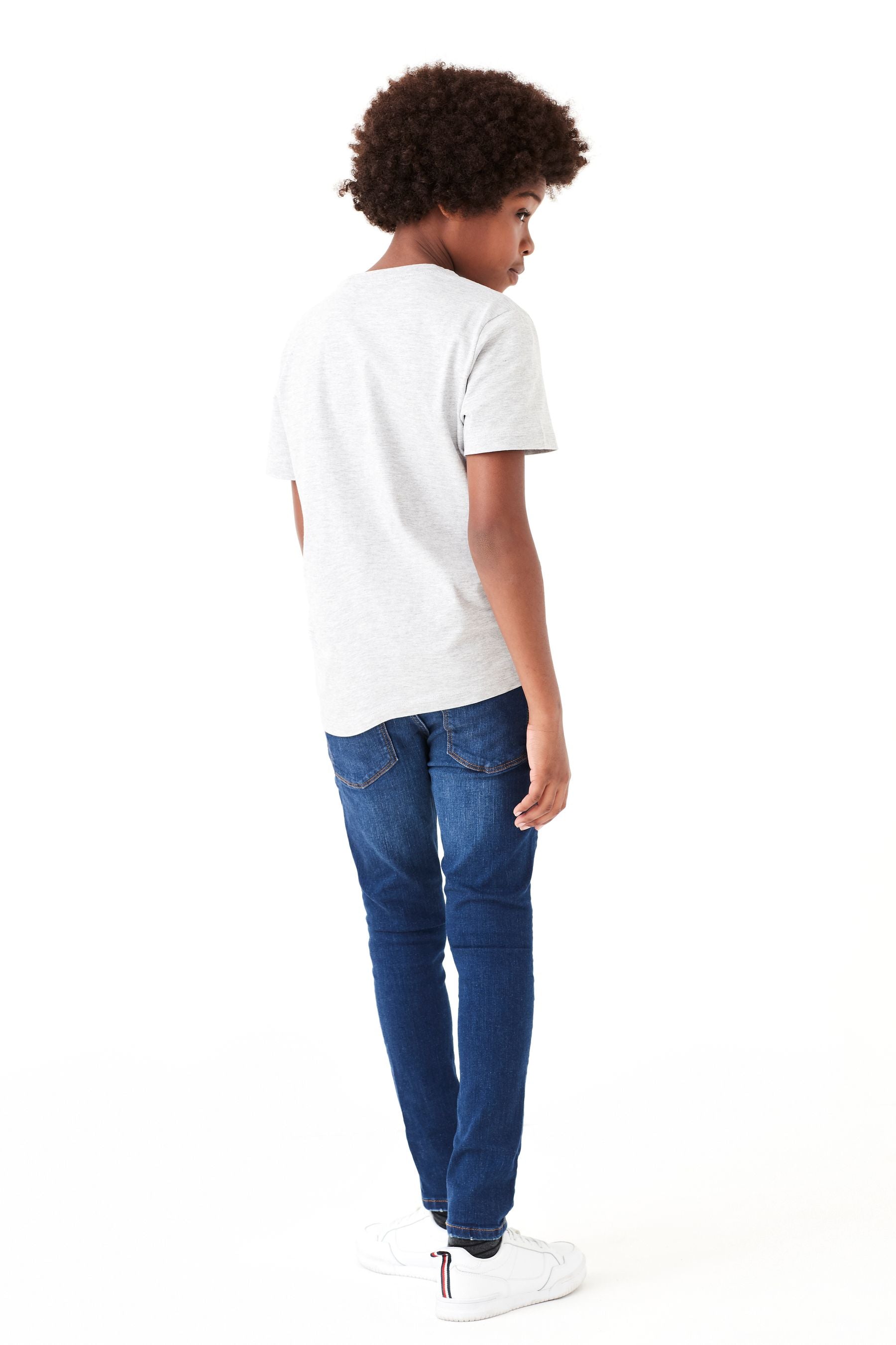 Blue Super Skinny Fit Stretch Jeans (3-17yrs)