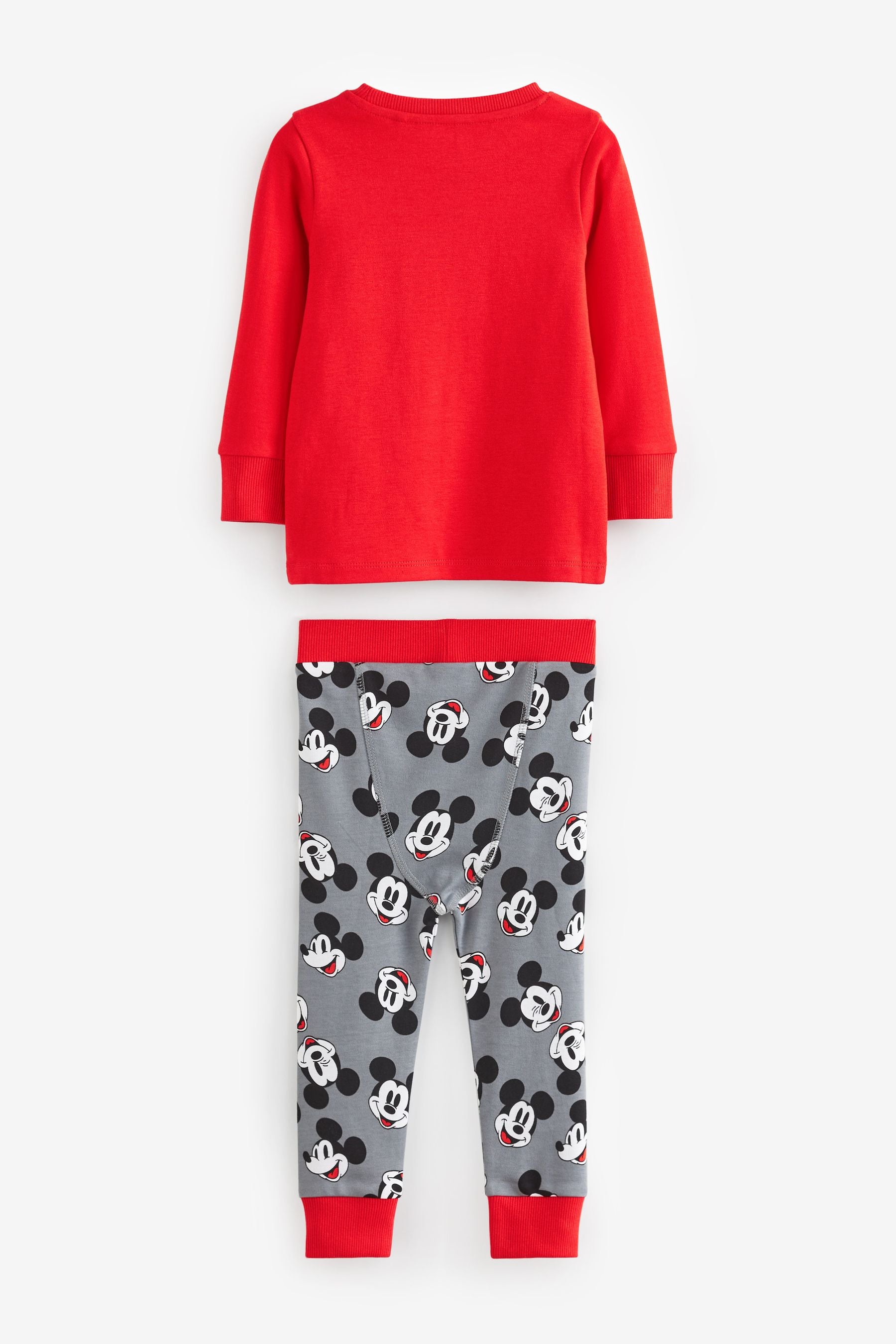 Red/Black Disney Mickey Mouse License Pyjamas (9mths-10yrs)