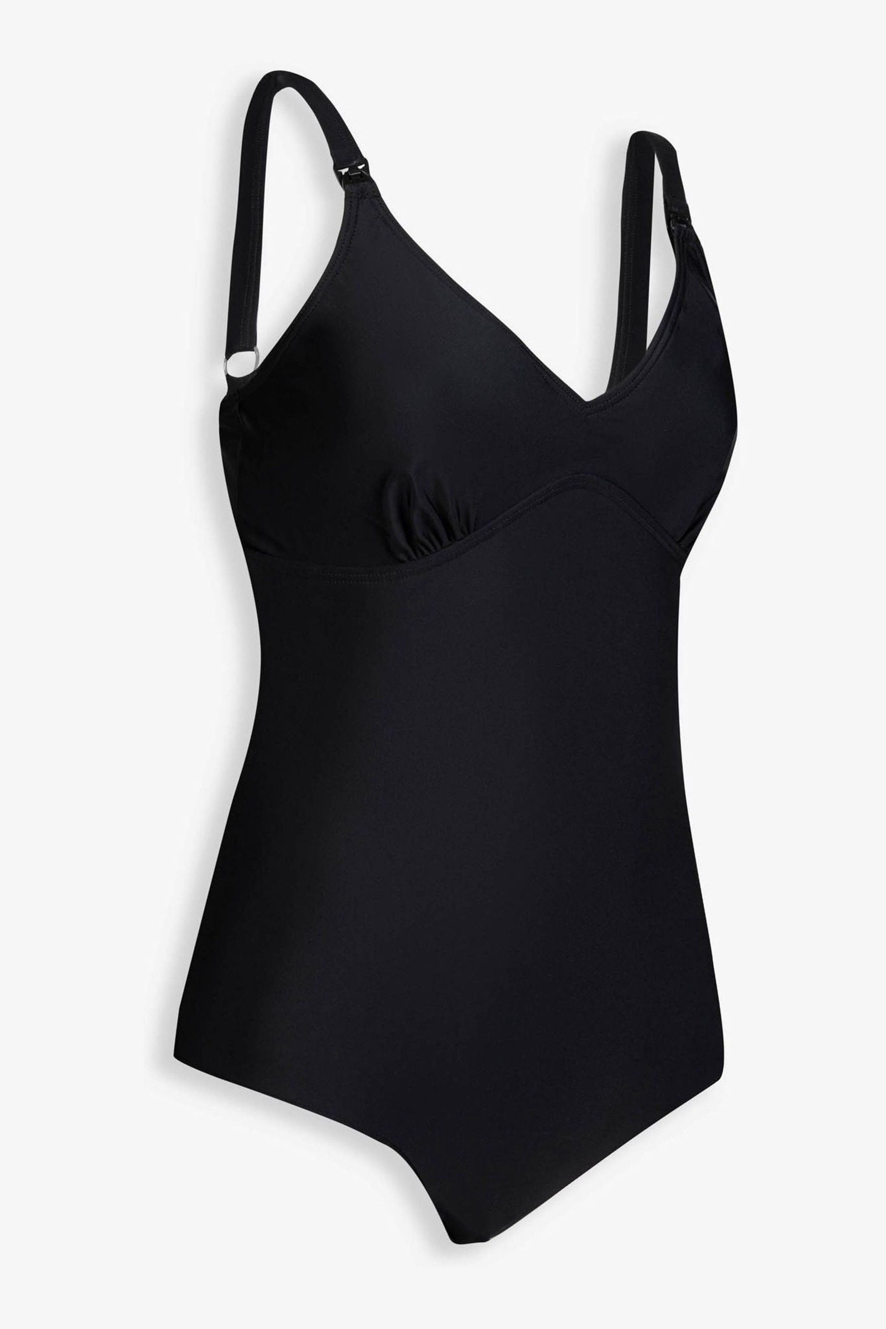 Black JoJo Maman Bébé Postnatal Support & Nursing Swimsuit