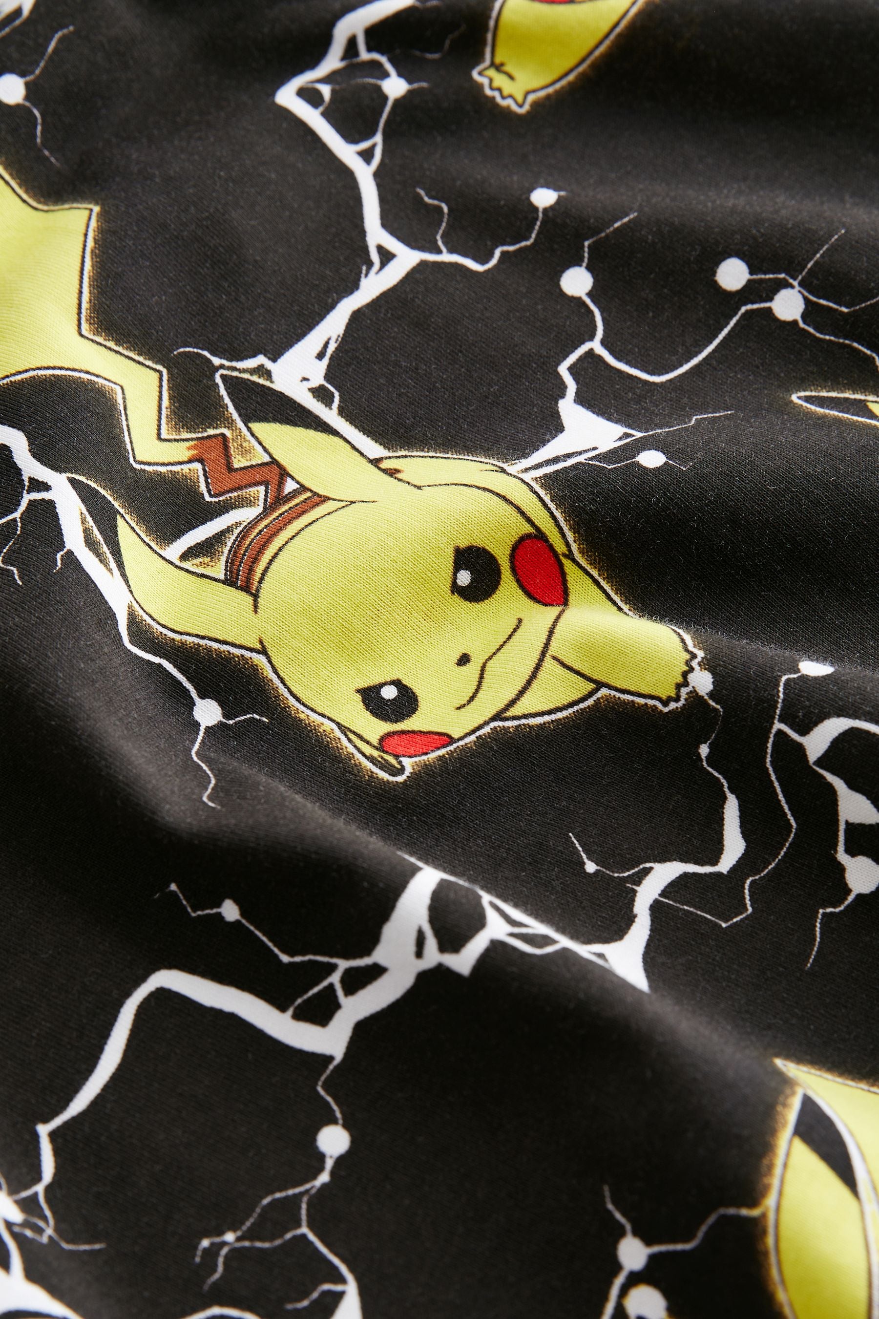 Pokémon Yellow/Black 100% Cotton Long Sleeve Pyjamas 2 Pack (4-16yrs)