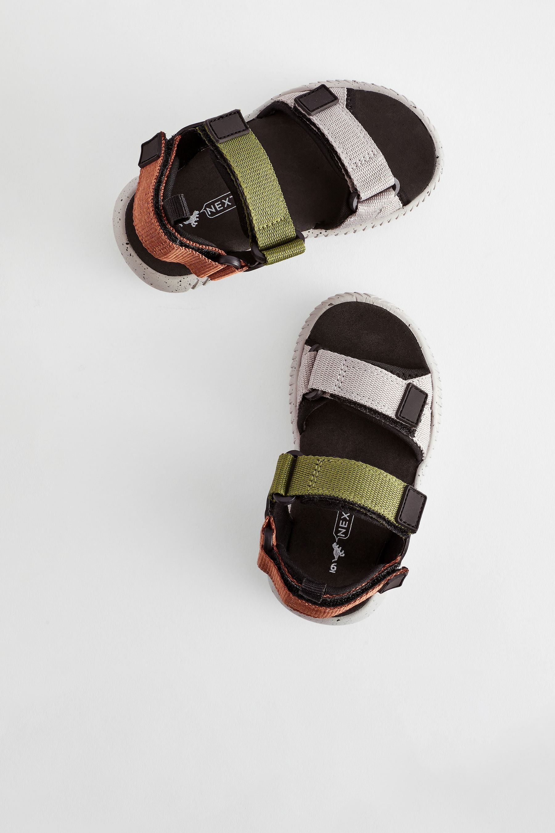 Grey Utility Trekker Sandals