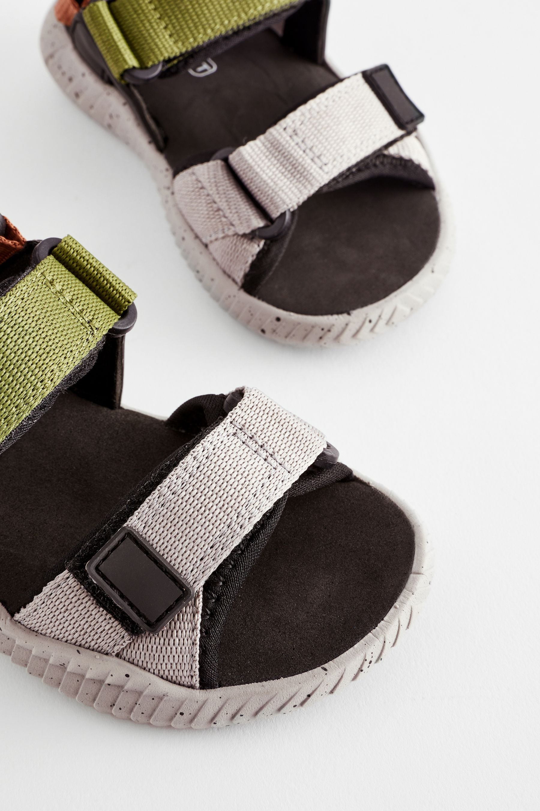 Grey Utility Trekker Sandals