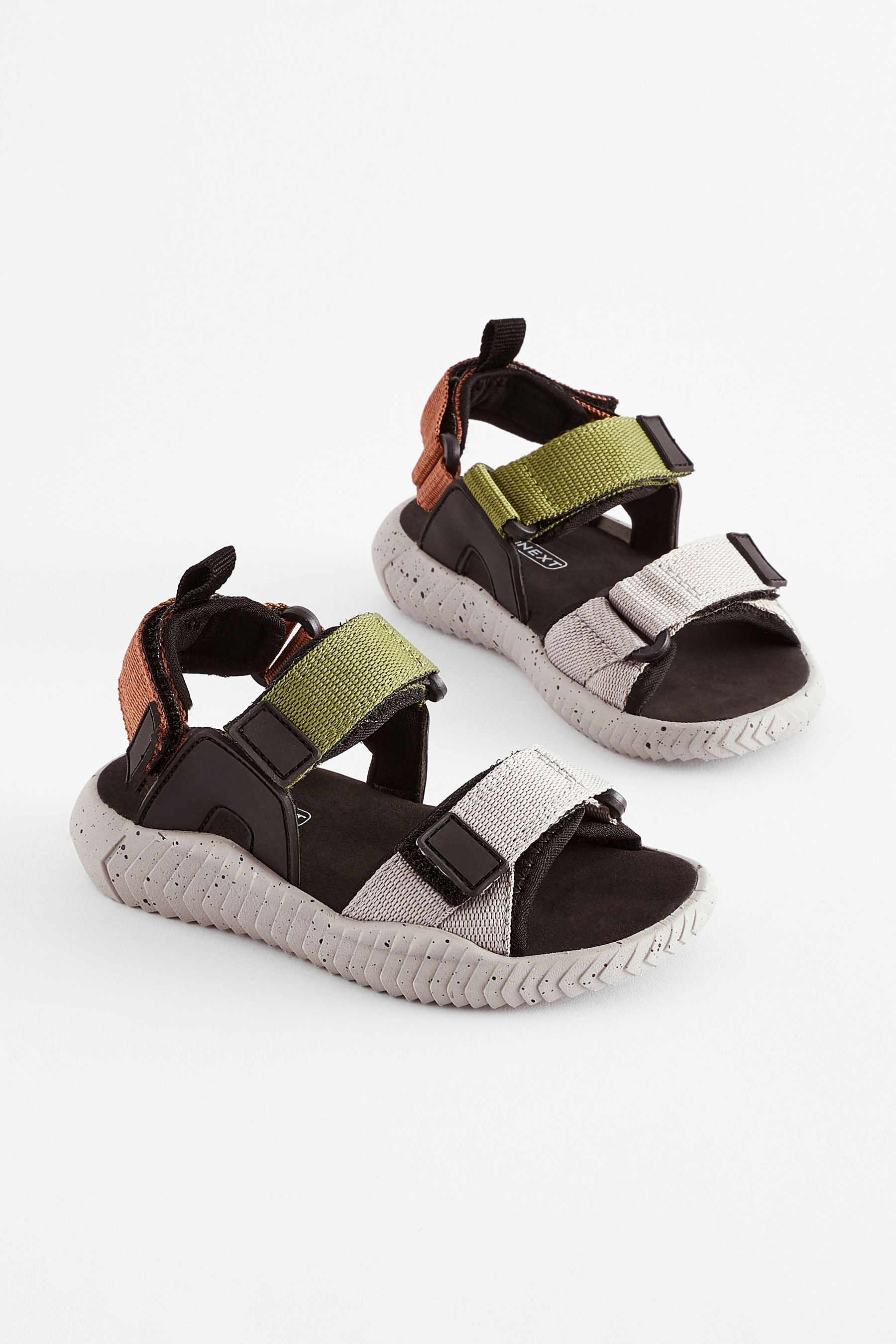 Grey Utility Trekker Sandals