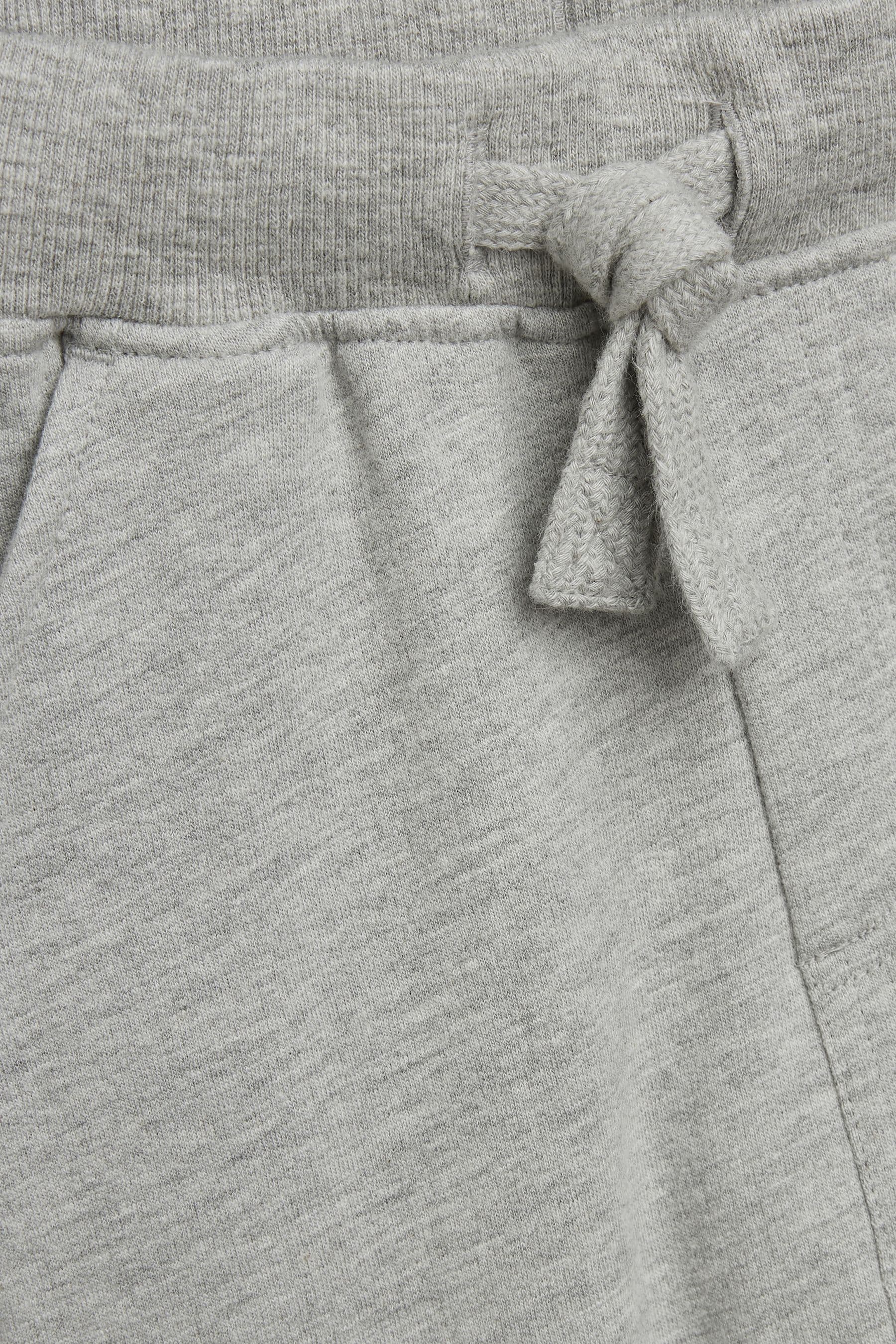 Grey Marl 100% Cotton Joggers (3mths-7yrs)