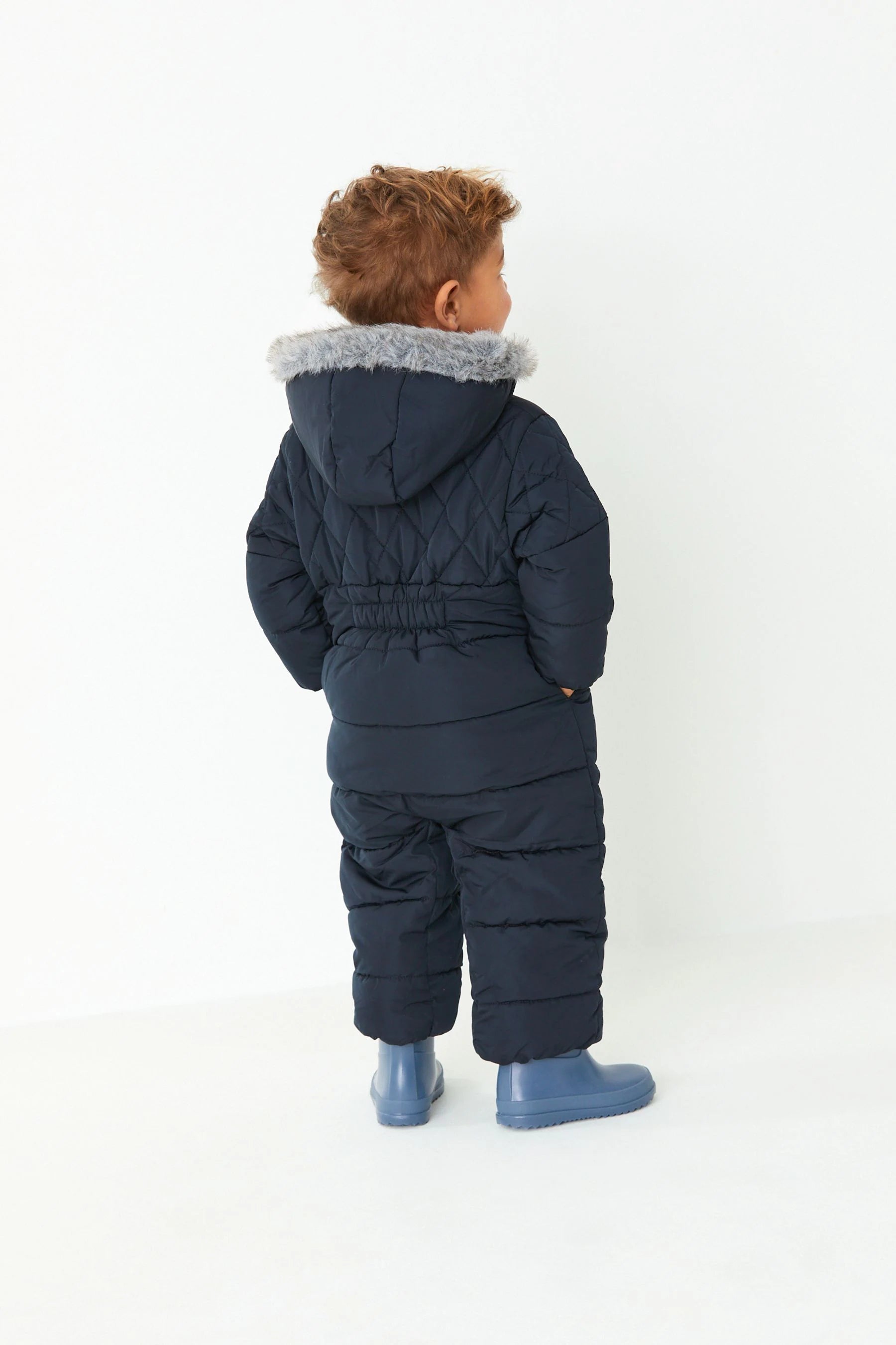 Navy Blue Snowsuit (3mths-10yrs)-<span style="color: #ff2a00;">Fawry</span>