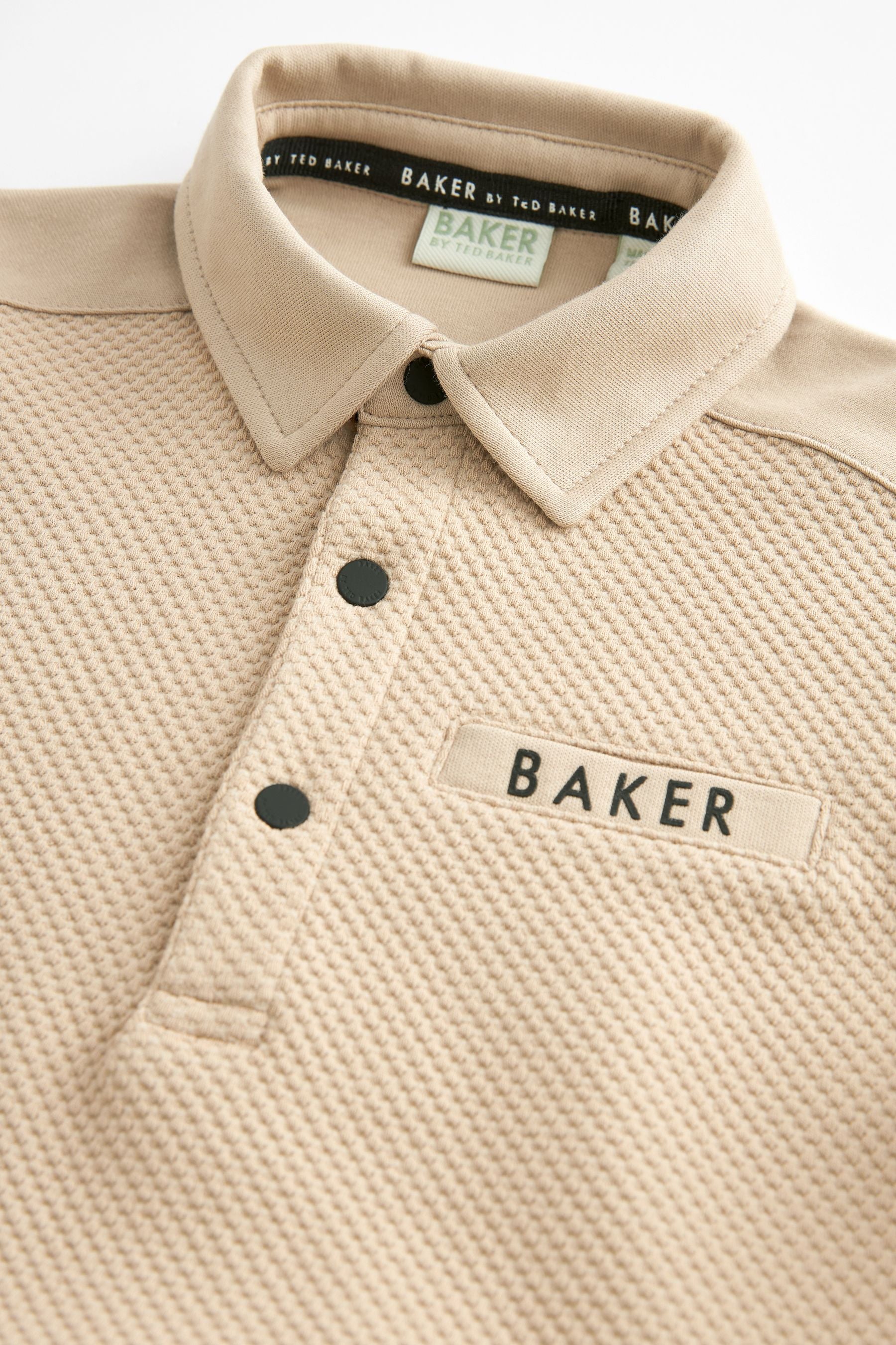 Baker by Ted Baker Textured Polo Shirt and Trousers Set