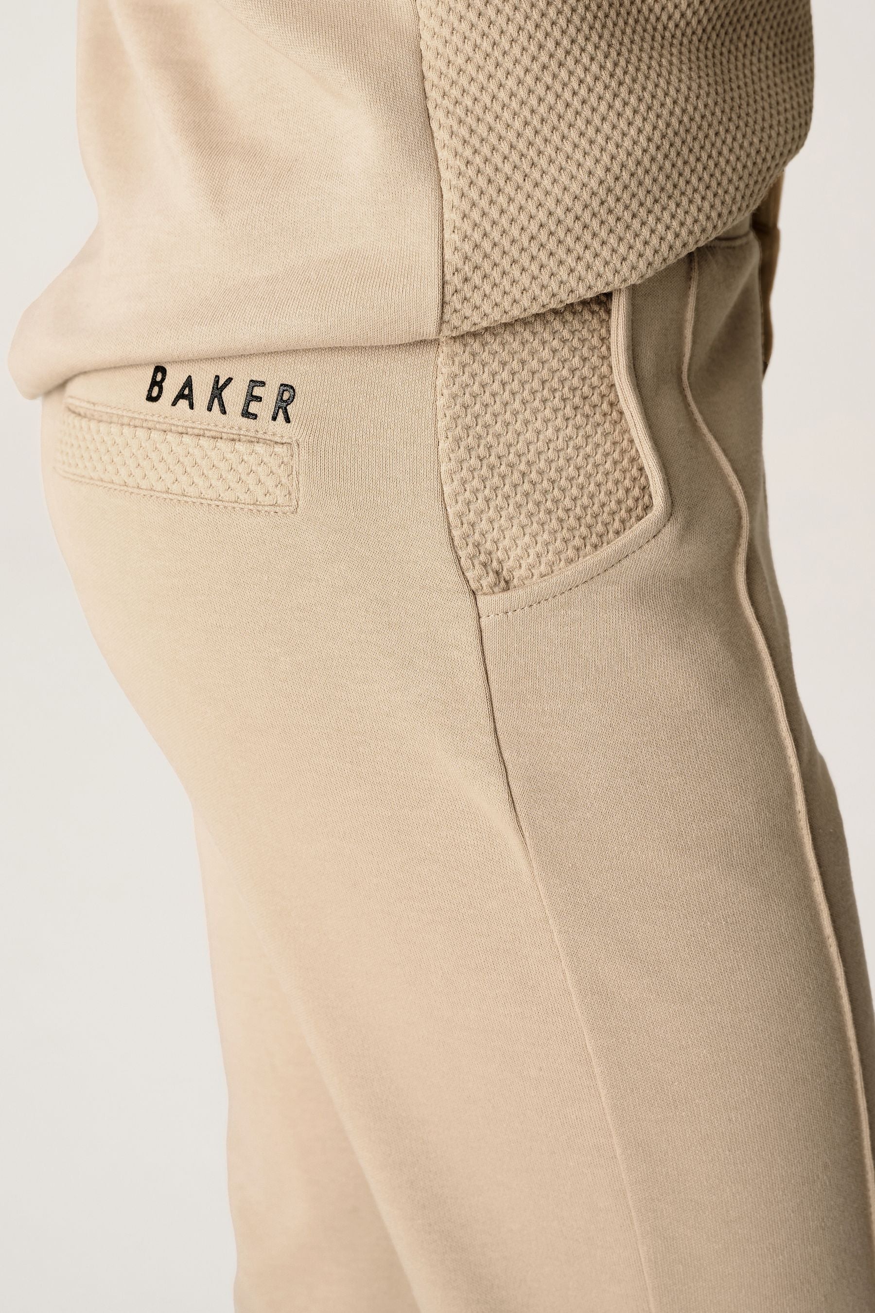 Baker by Ted Baker Textured Polo Shirt and Trousers Set