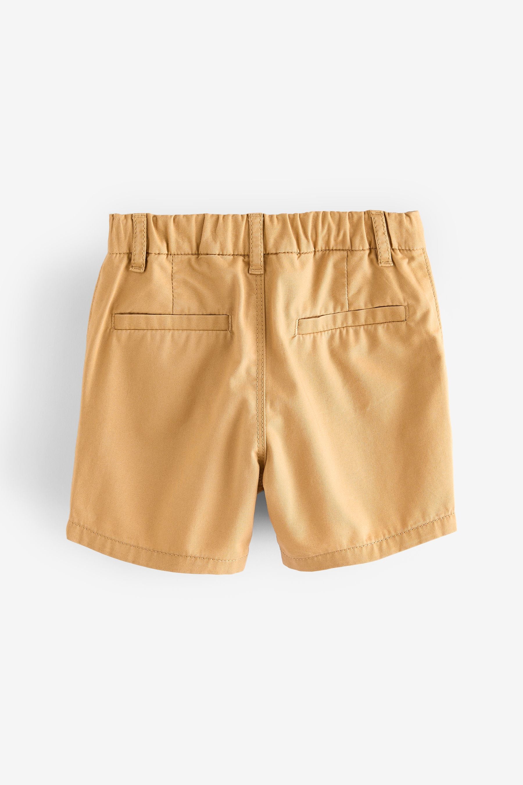 Ochre Yellow 100% Cotton Chinos Shorts (3mths-7yrs)