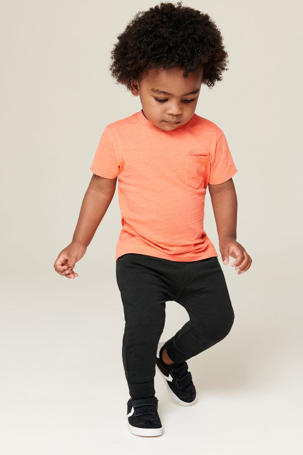 Black 100% Cotton Joggers (3mths-7yrs)