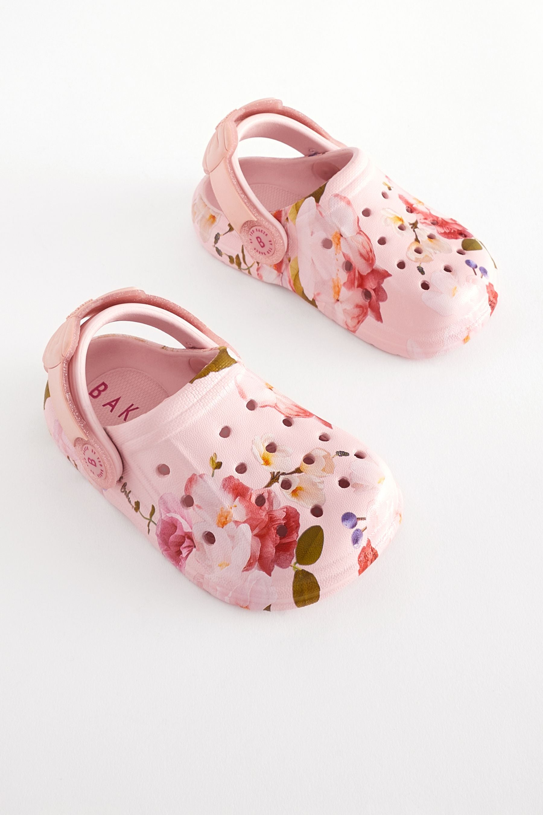 Baker by Ted Baker Girls Clogs with Ankle Strap and Bow