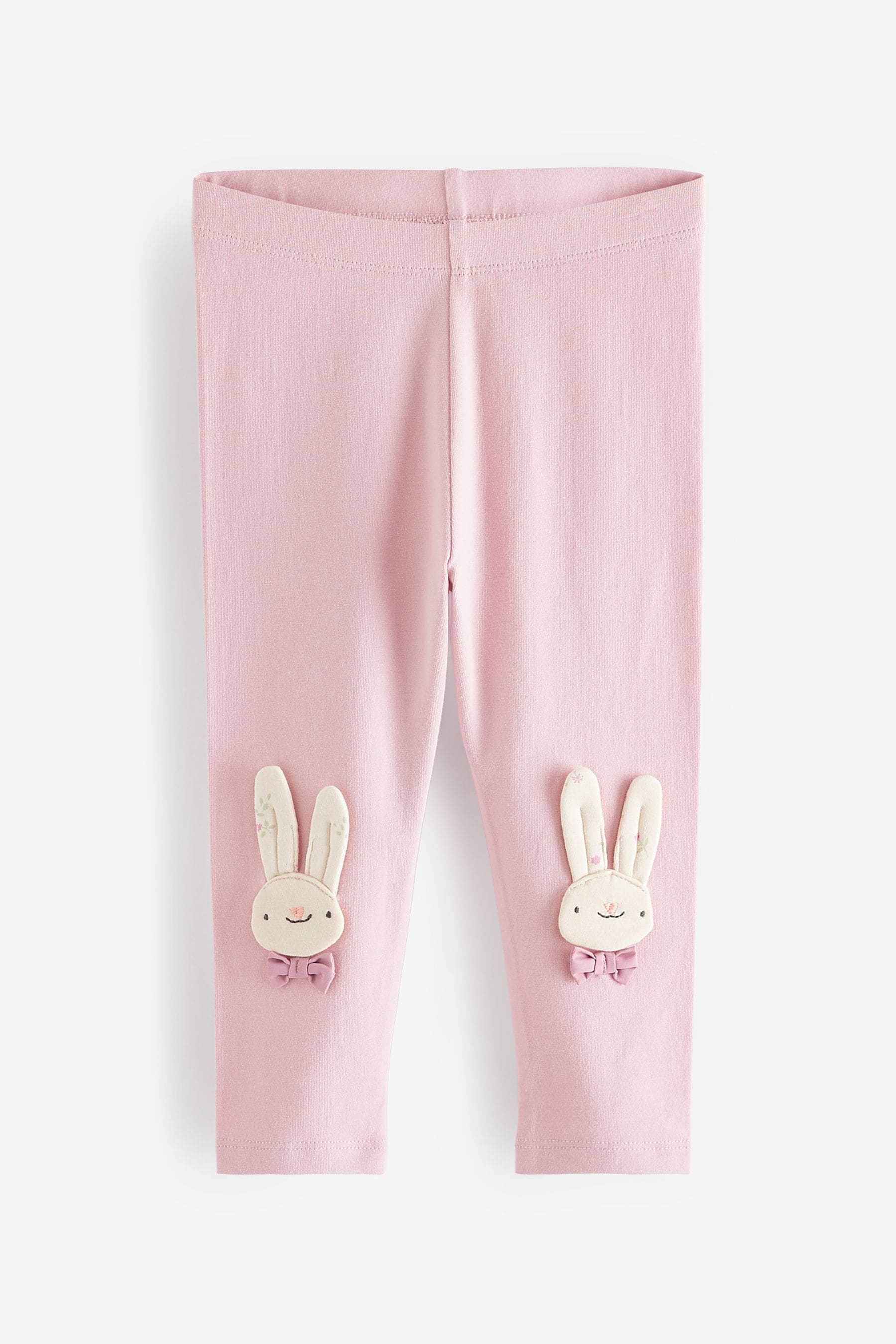 Pink Bunny Leggings 4 Pack (3mths-7yrs)