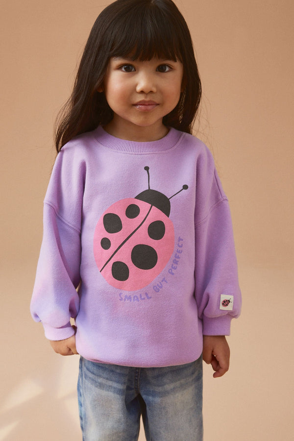 Purple Sweatshirt (3mths-7yrs)