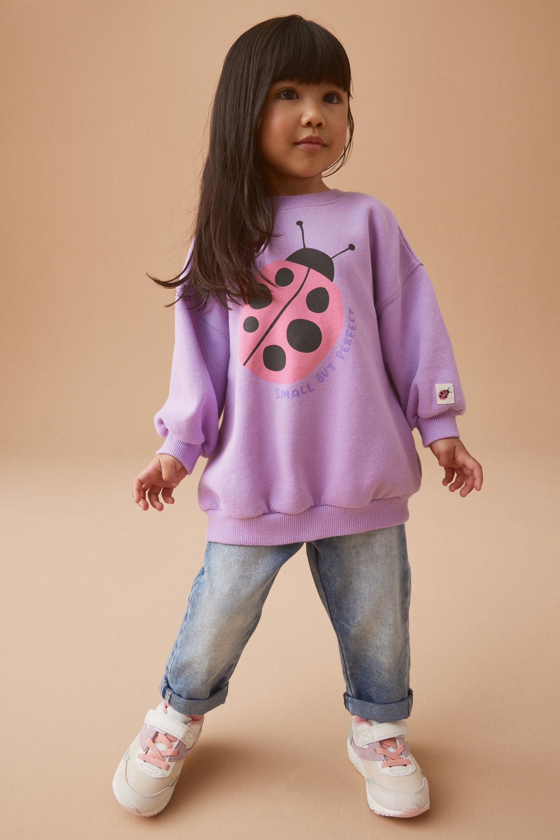 Purple Sweatshirt (3mths-7yrs)