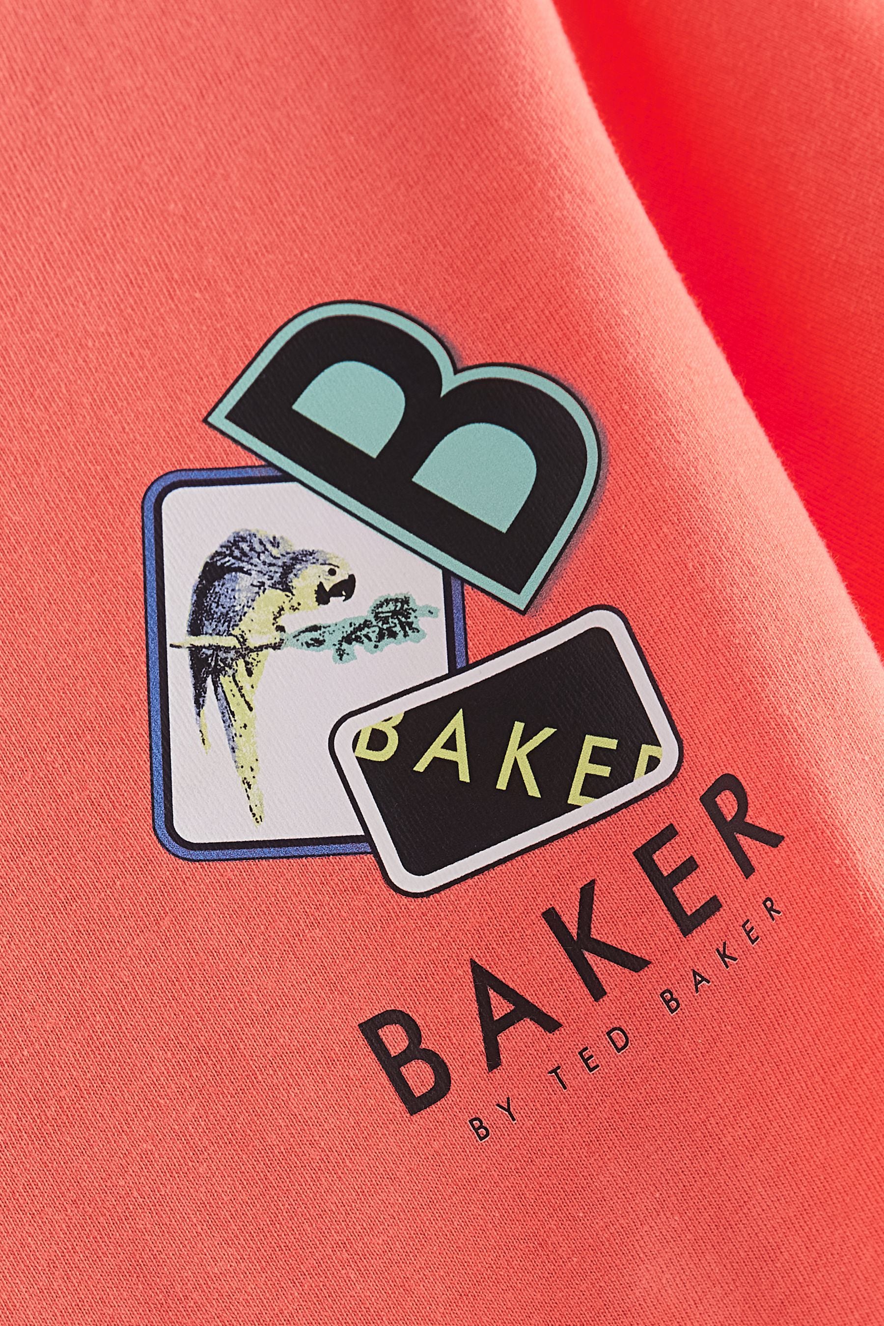 Baker by Ted Baker Red Graphic T-Shirt