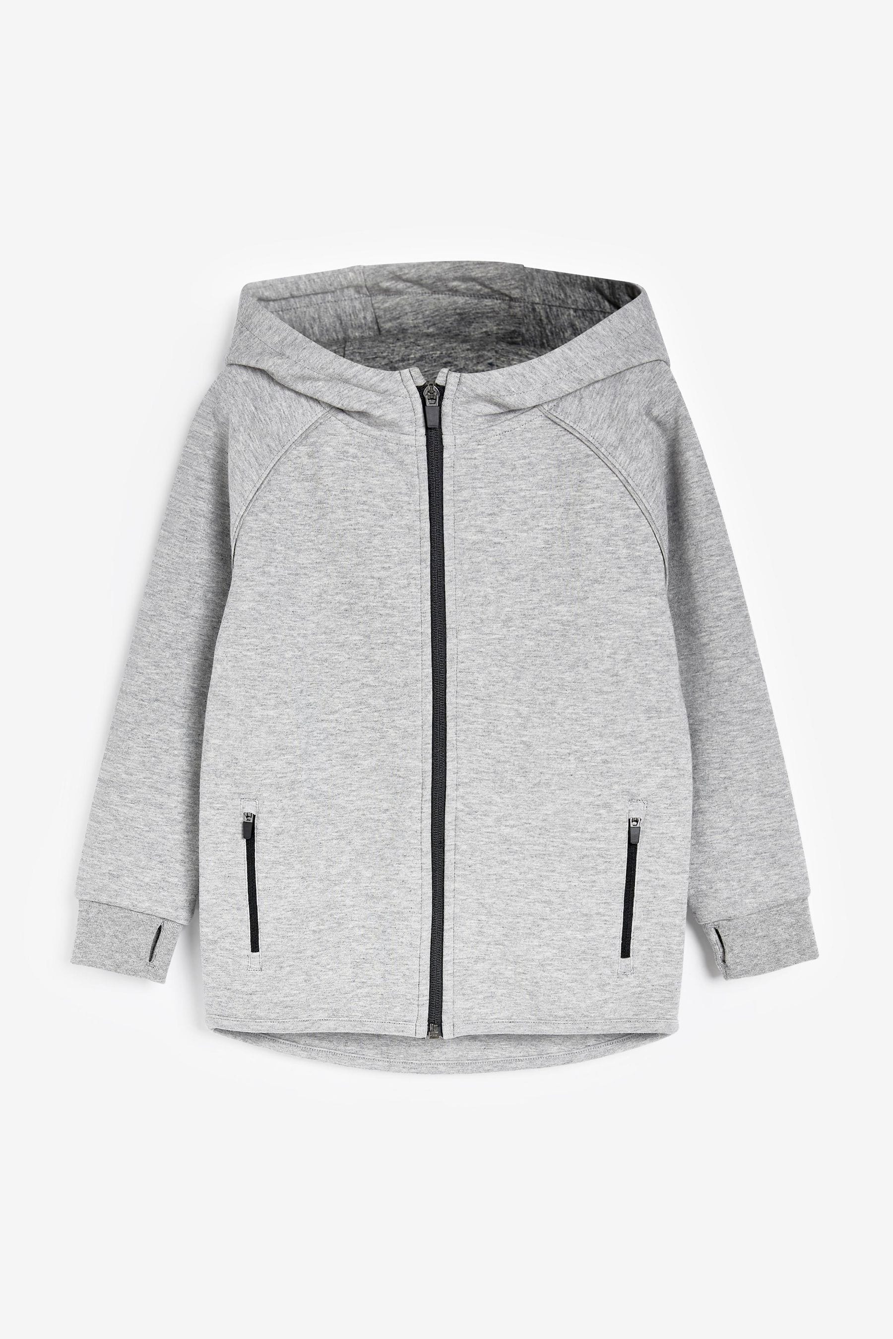 Grey Tech Sportswear Hoodie & Joggers Set (3-16yrs)