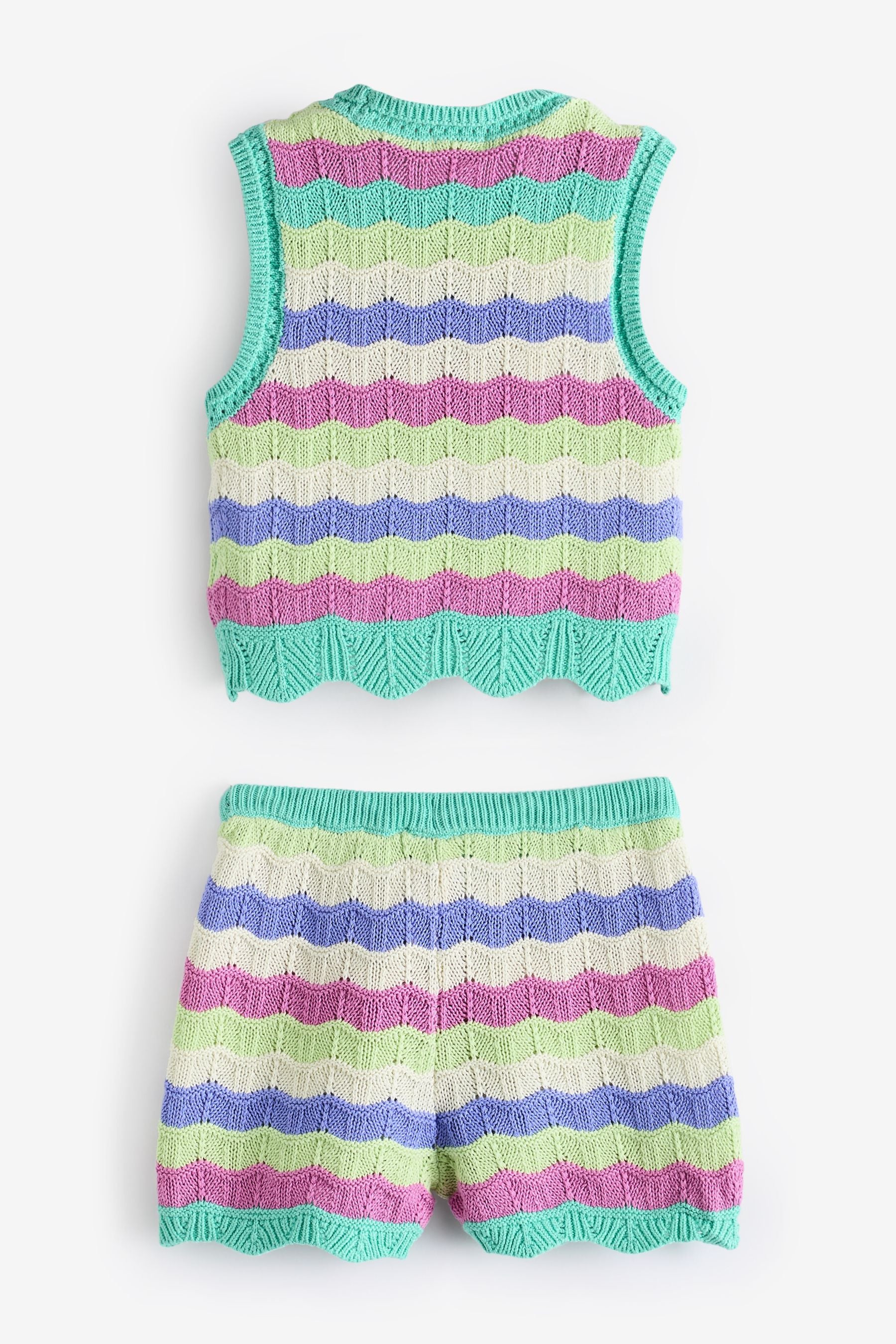 Multi Crochet Co-ord Set (3-16yrs)